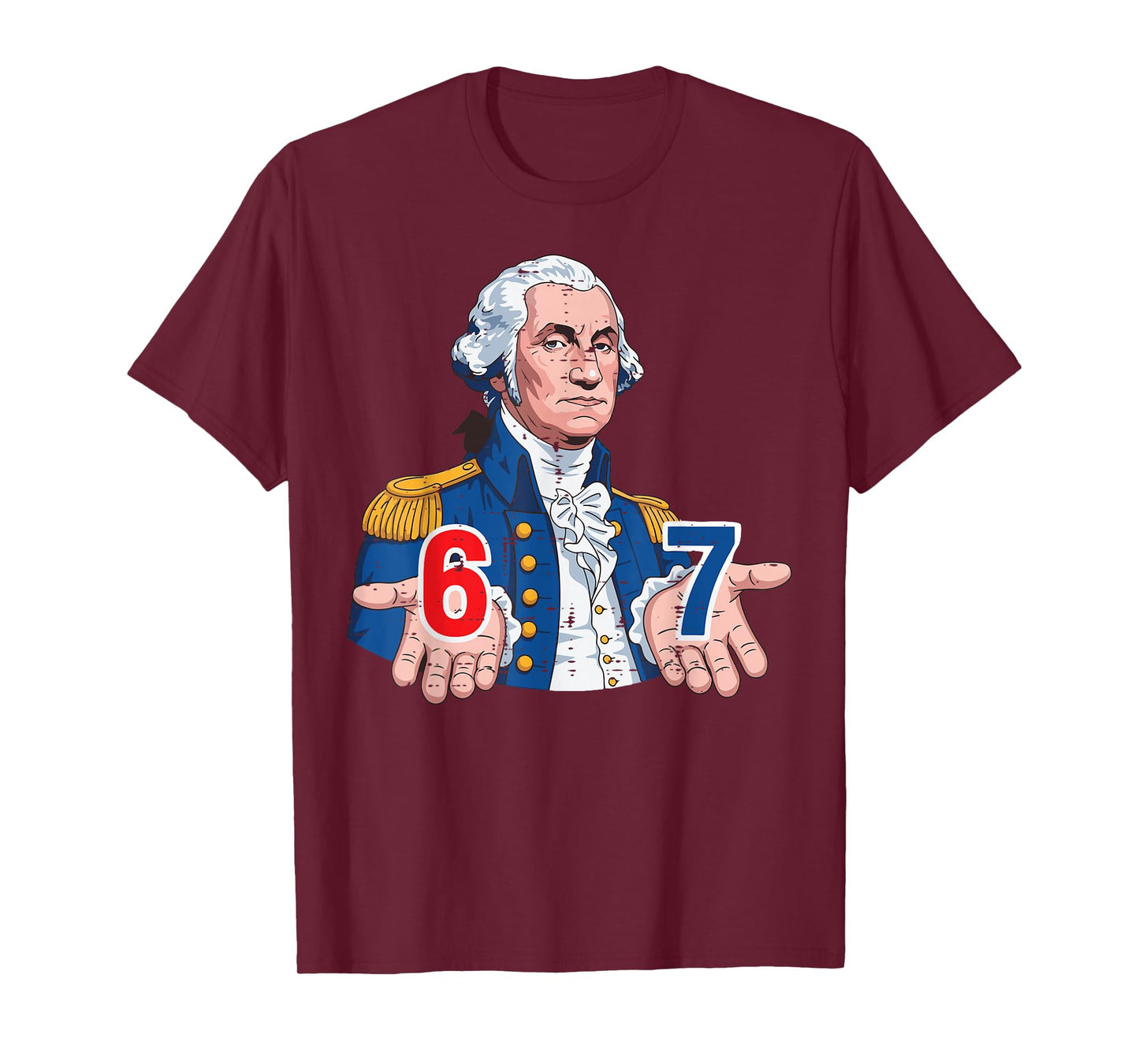6 7 Washington Funny 67 Costume Meme Six Seven Kids Youth T-Shirt