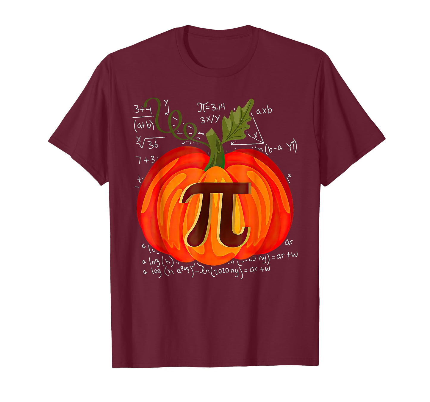 Pumpkin Pie Math Halloween Pi T-Shirt