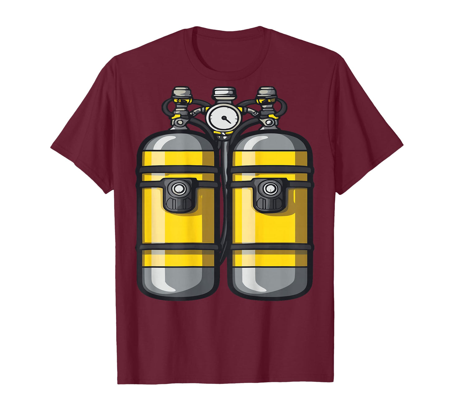 BACKPRINT Scuba Tank T-Shirt