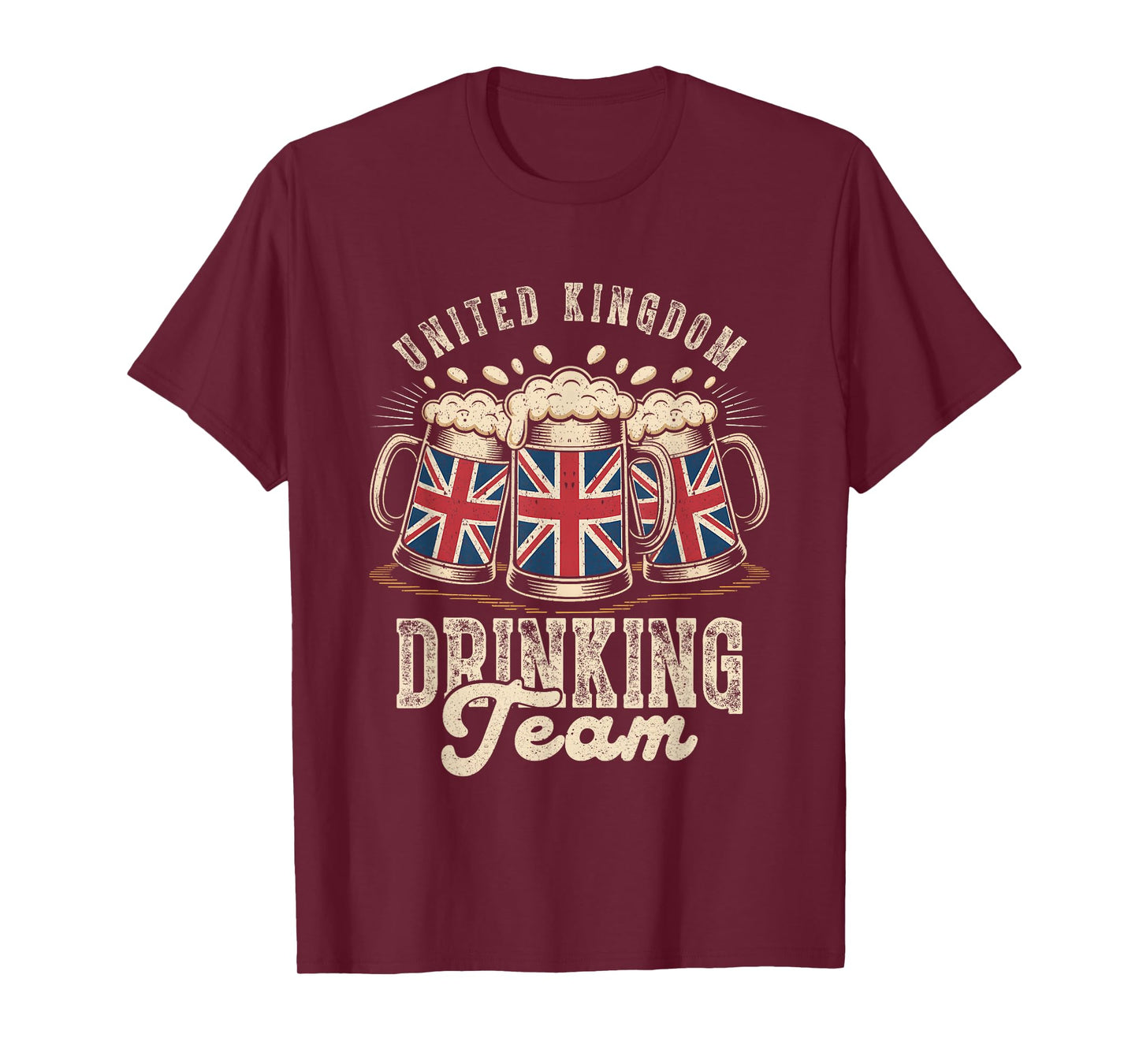 United Kingdom Drinking Team Funny Party British Beer Fest T-Shirt