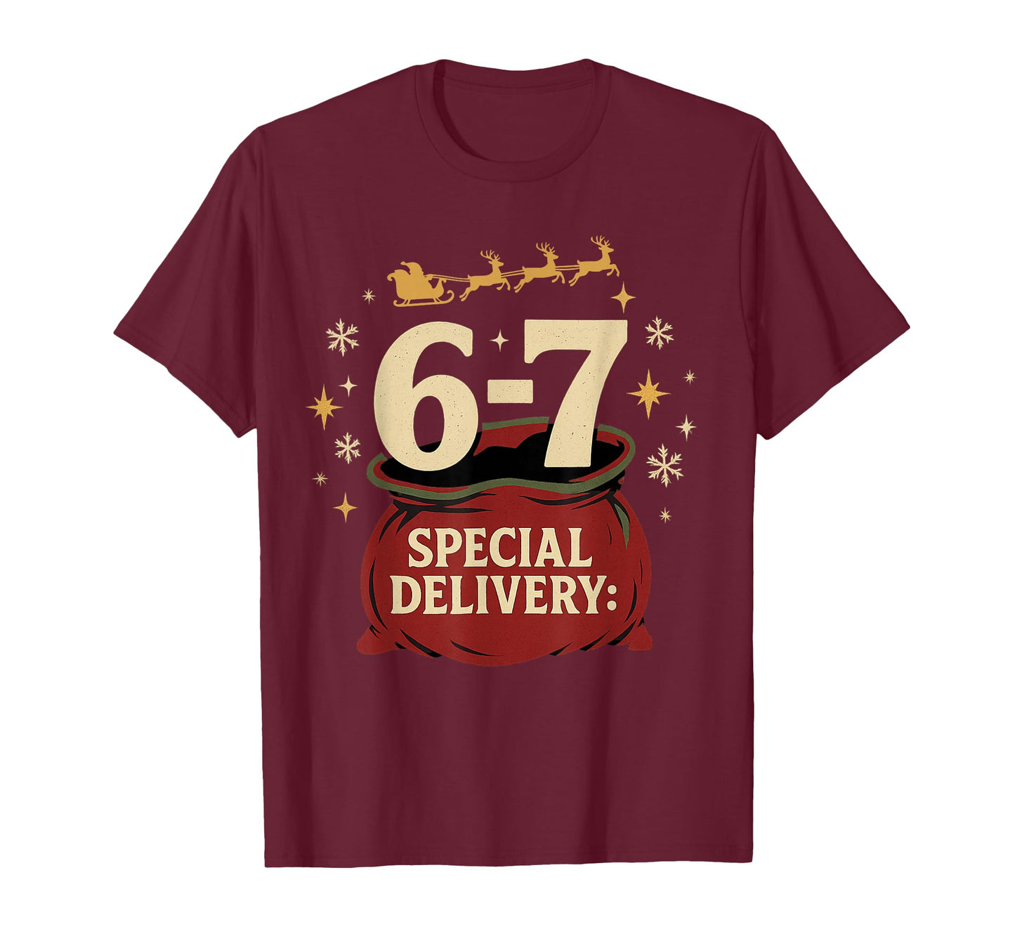 67 Meme Christmas Holiday- Six Seven Gen Alpha Z T-Shirt