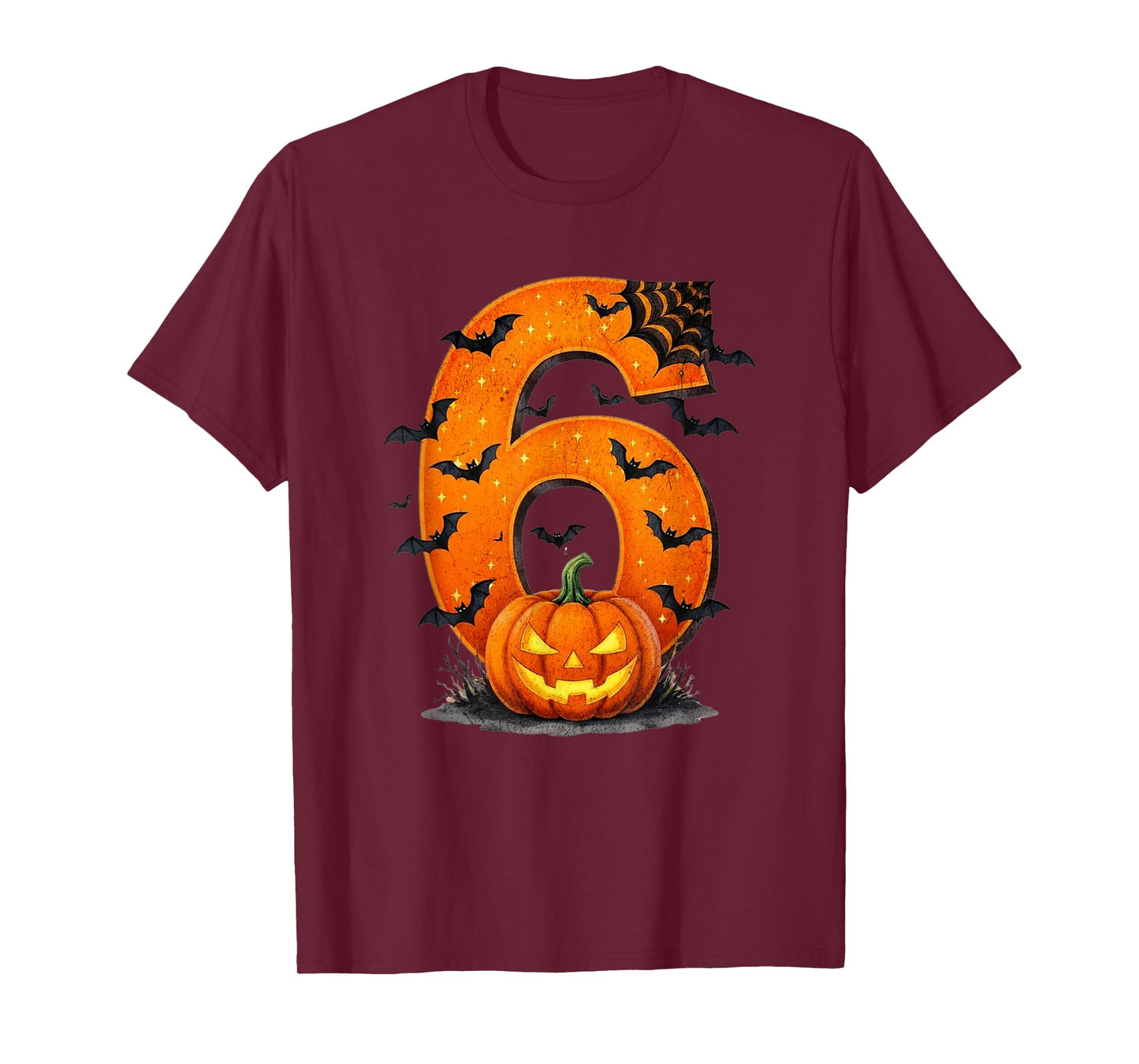 Fun Six Seven 6 7 Meme Design Couples Halloween T-Shirt