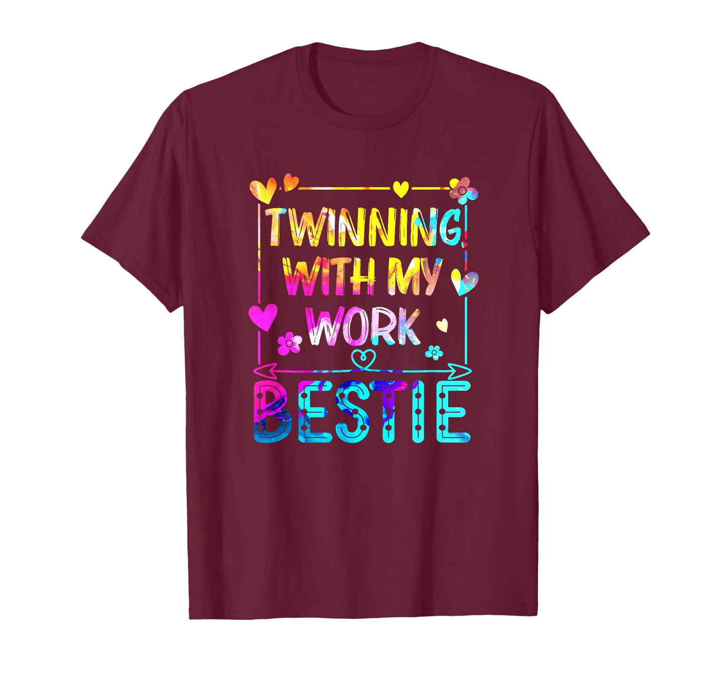Twinning With My Work Bestie Best Friend Twin Day Week T-Shirt