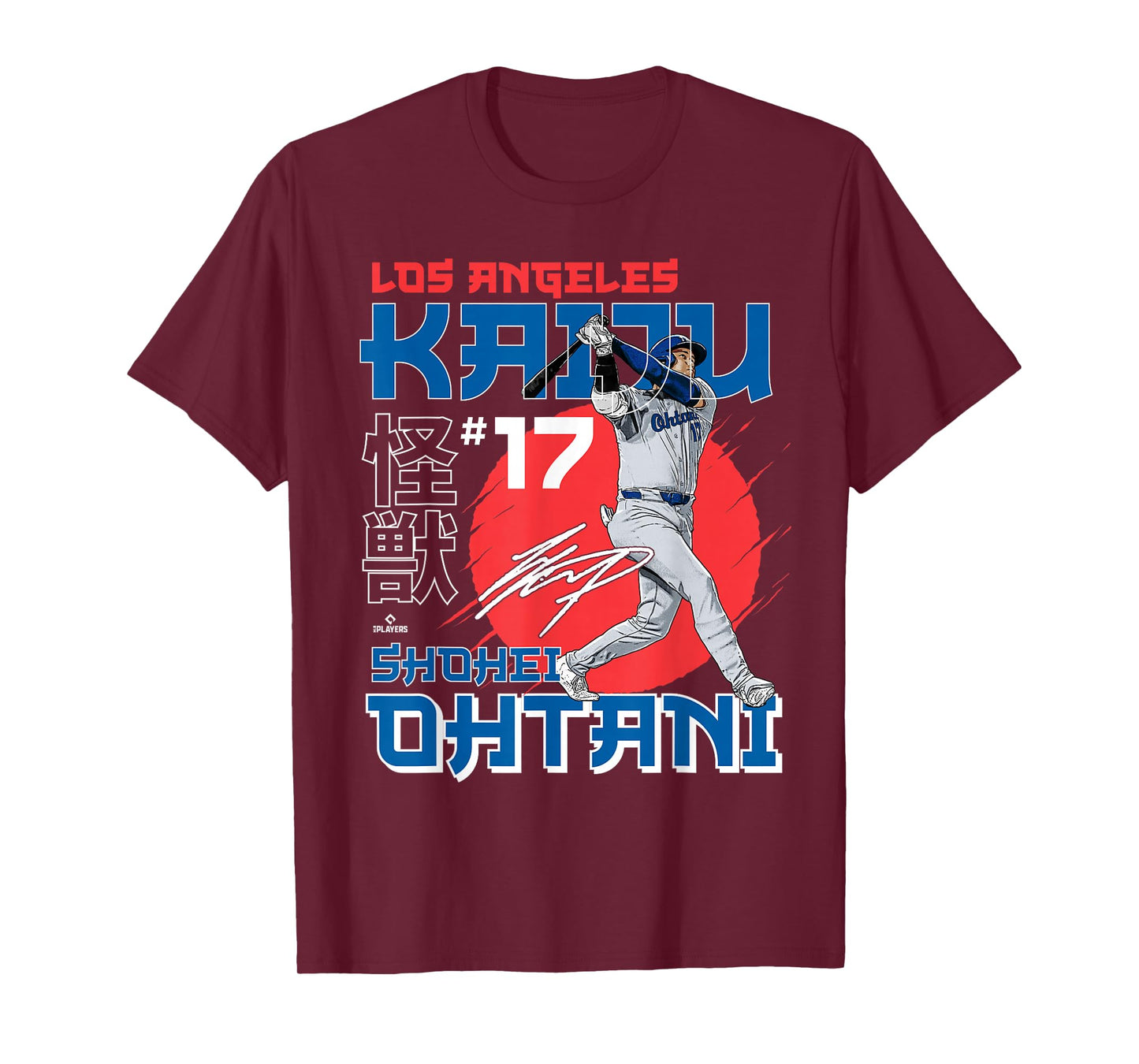 Los Angeles Kaiju Shohei Ohtani Baseball MLBPA T-Shirt