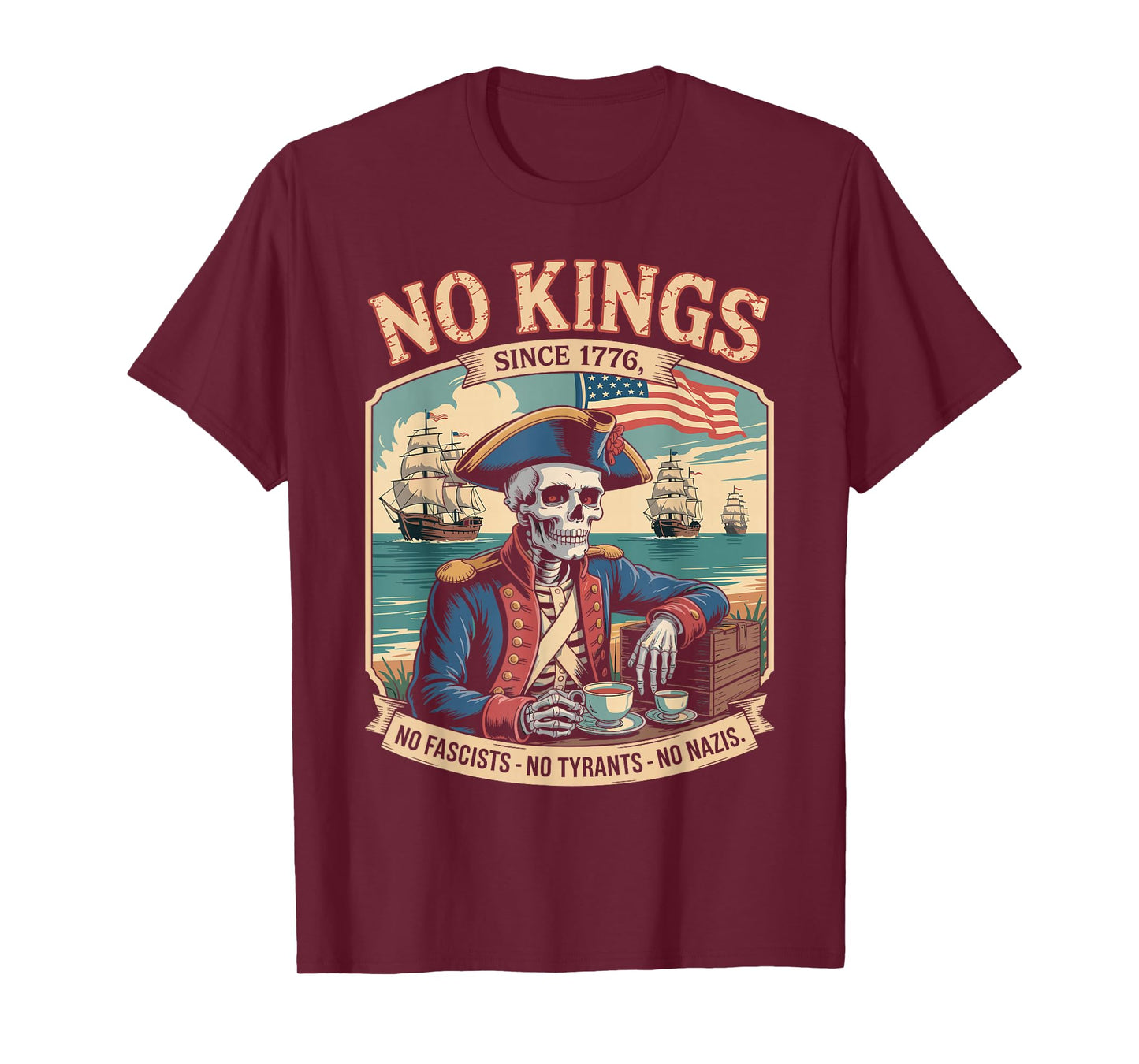 No King in America Shirt Men Women 4th July No Kings T-Shirt