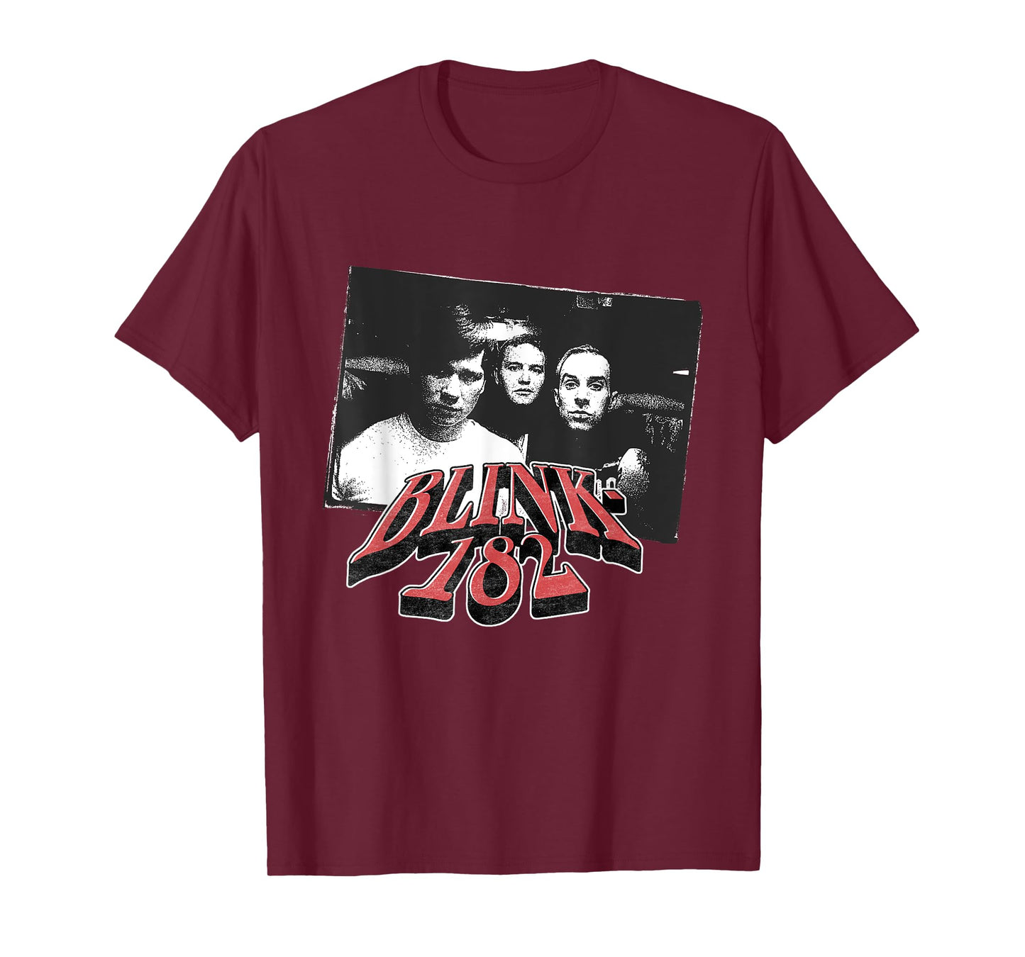 Official Blink-182 Throwback Photo T-Shirt