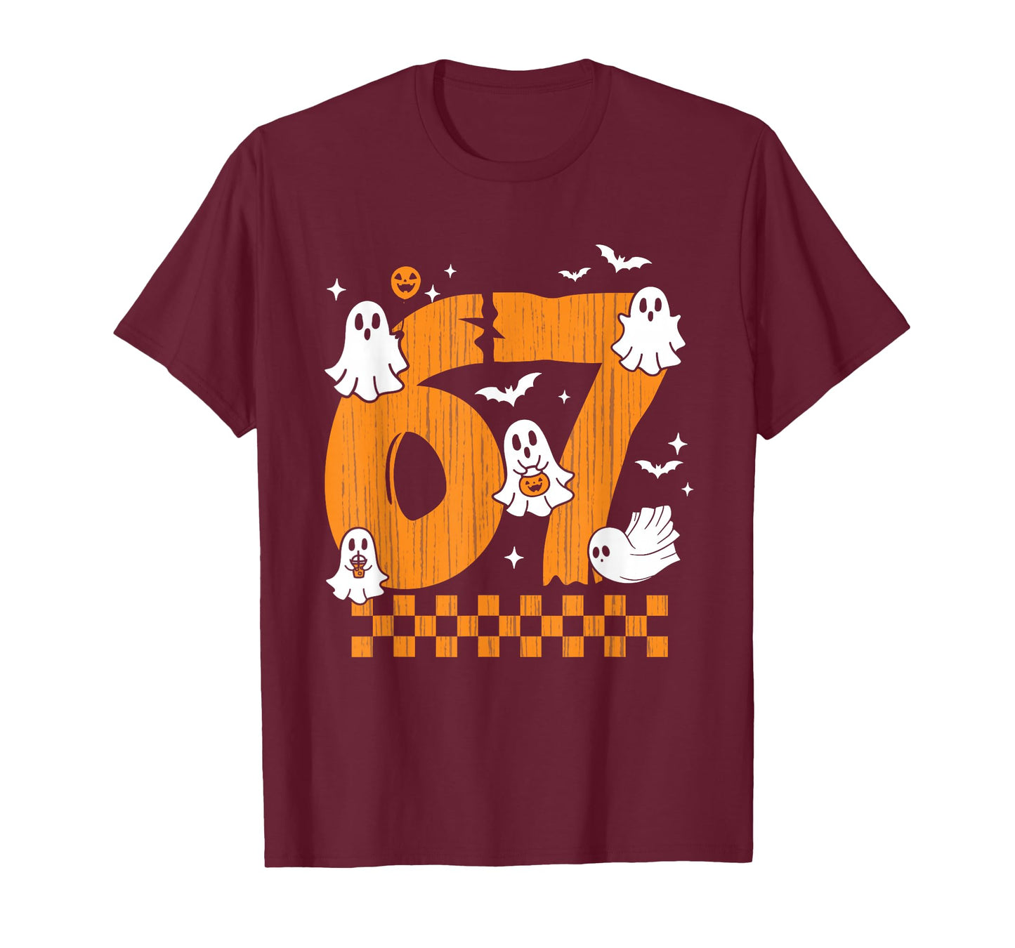 Six Seven 6 7 Meme 6 7 Halloween Costume Couple T-Shirt