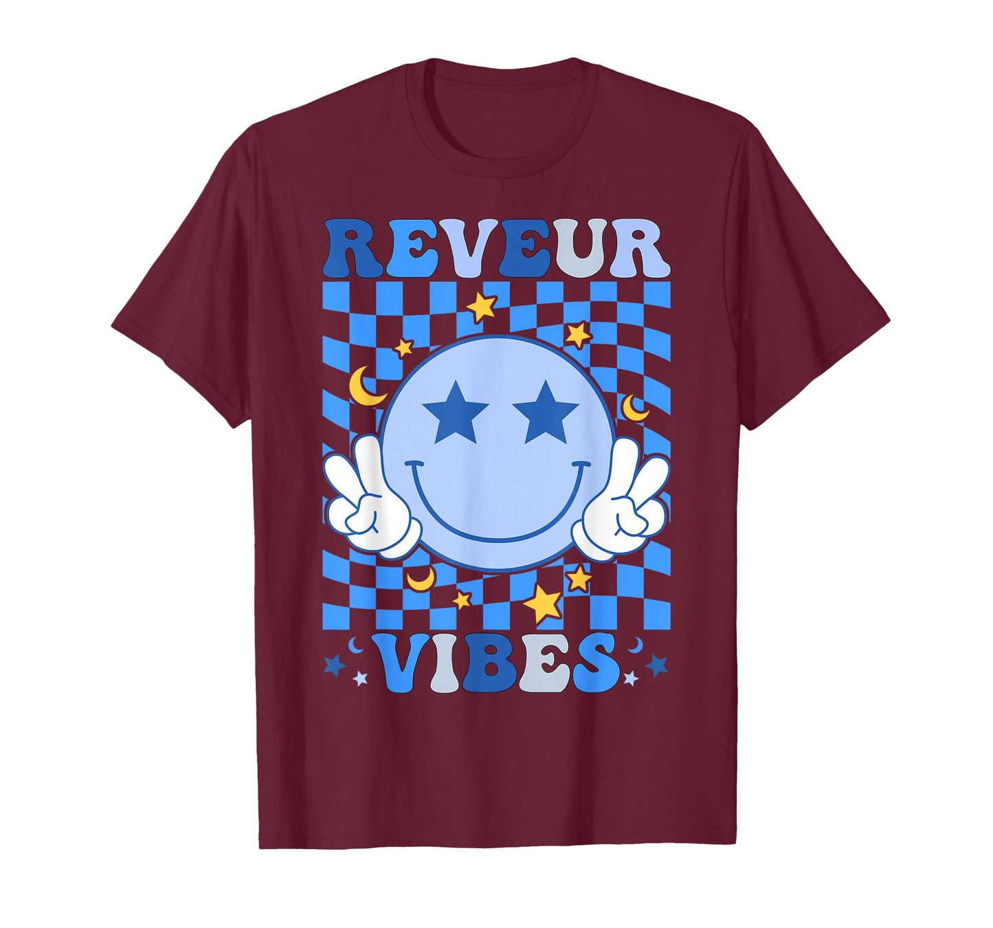 Reveur Vibes RCA System House Of Dreamers Smile Face T-Shirt