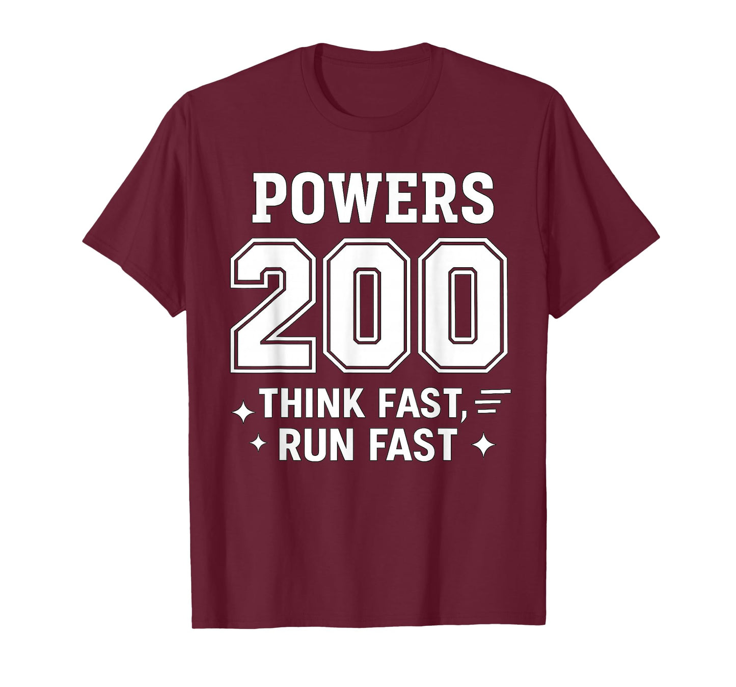 Think Fast Run Fast Chad Powers T-Shirt