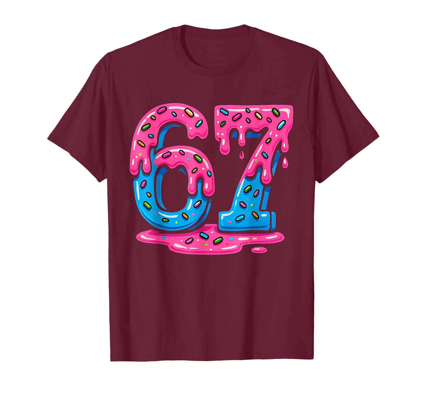 Aura Energy 6 7 Funny Six Seven Meme Gen Alpha Slang Kid Boy T-Shirt