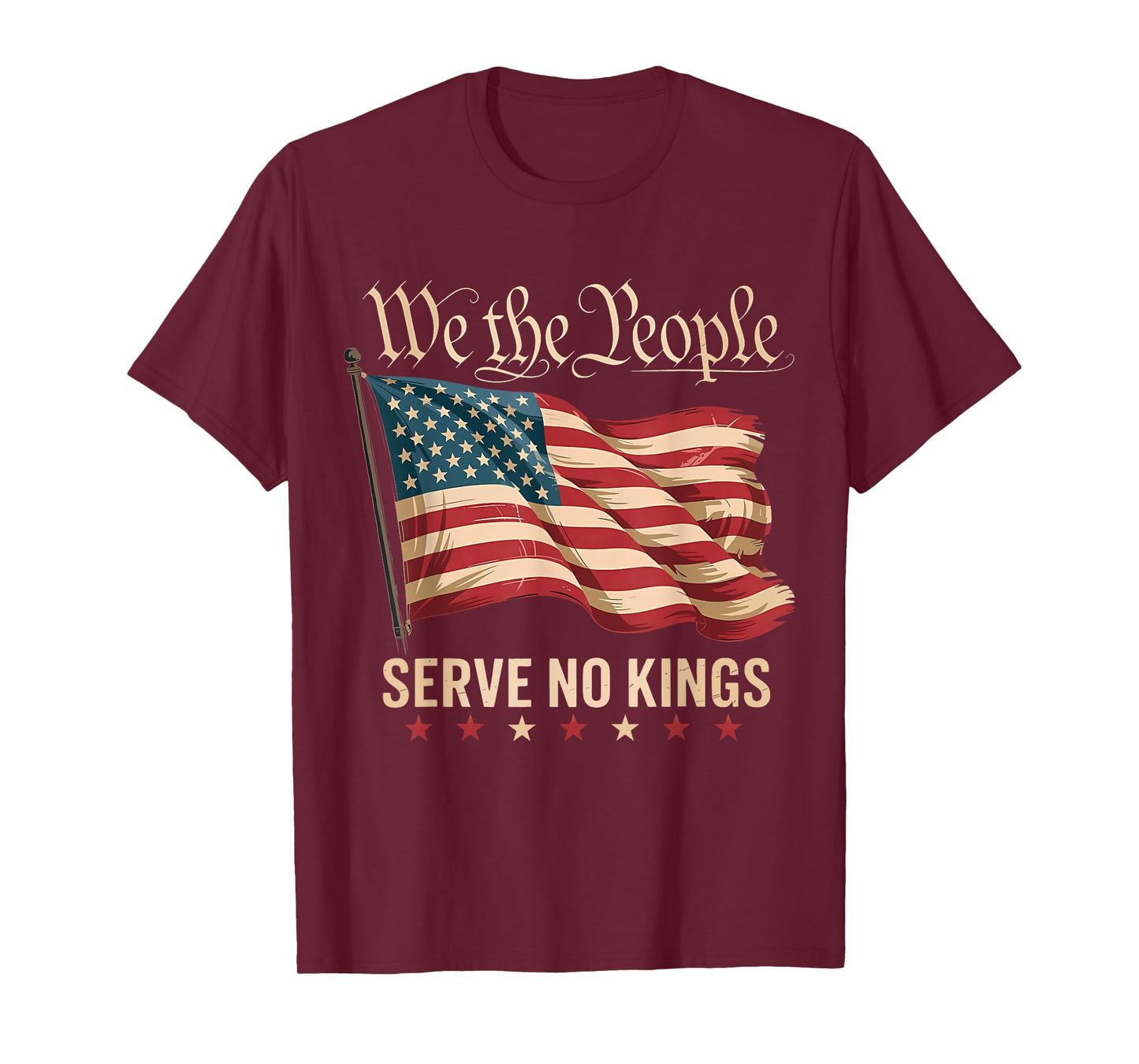 We The People Serve No Kings October 18th T-Shirt