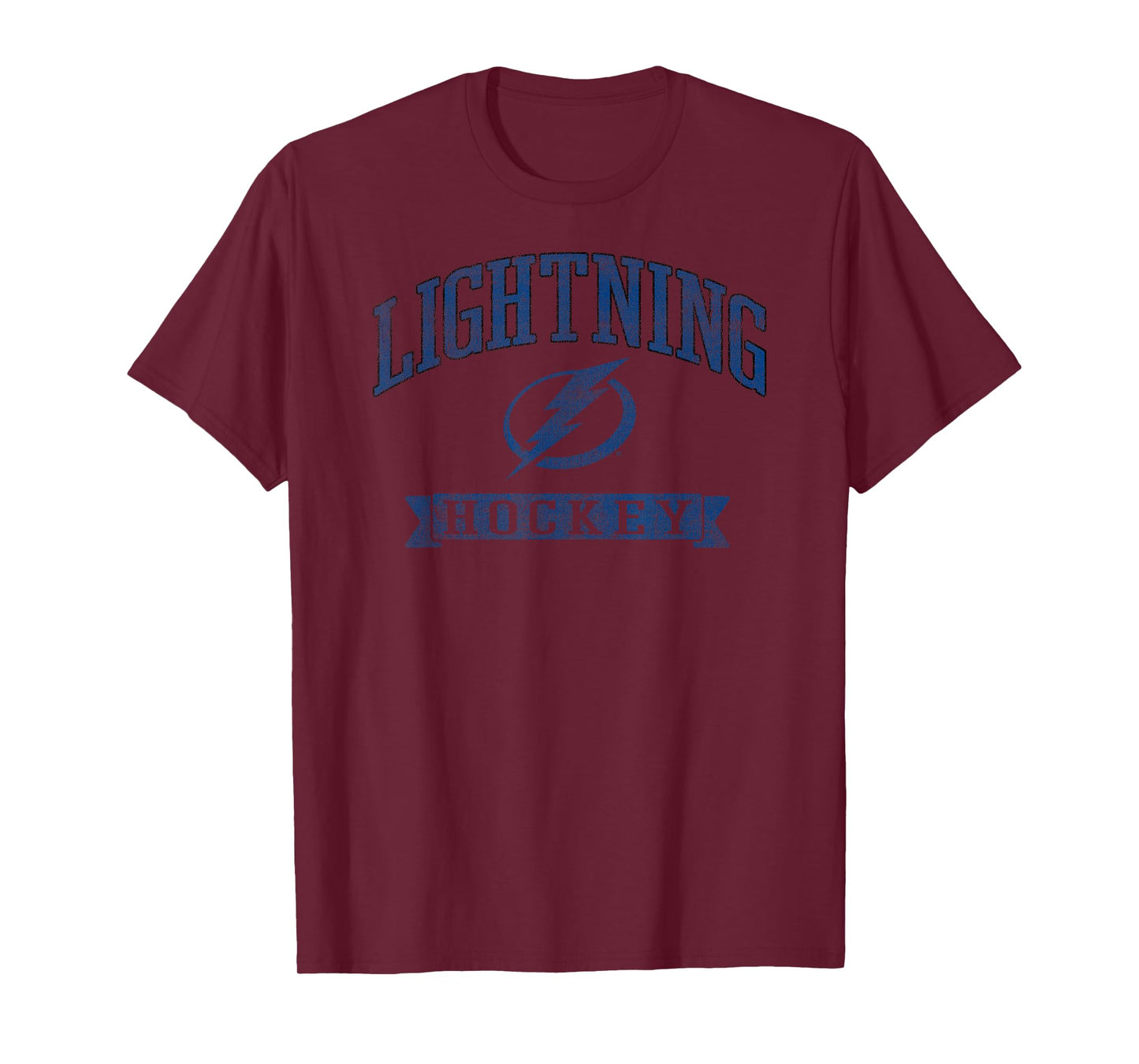 Tampa Bay Lightning Vintage Hockey White Officially Licensed T-Shirt