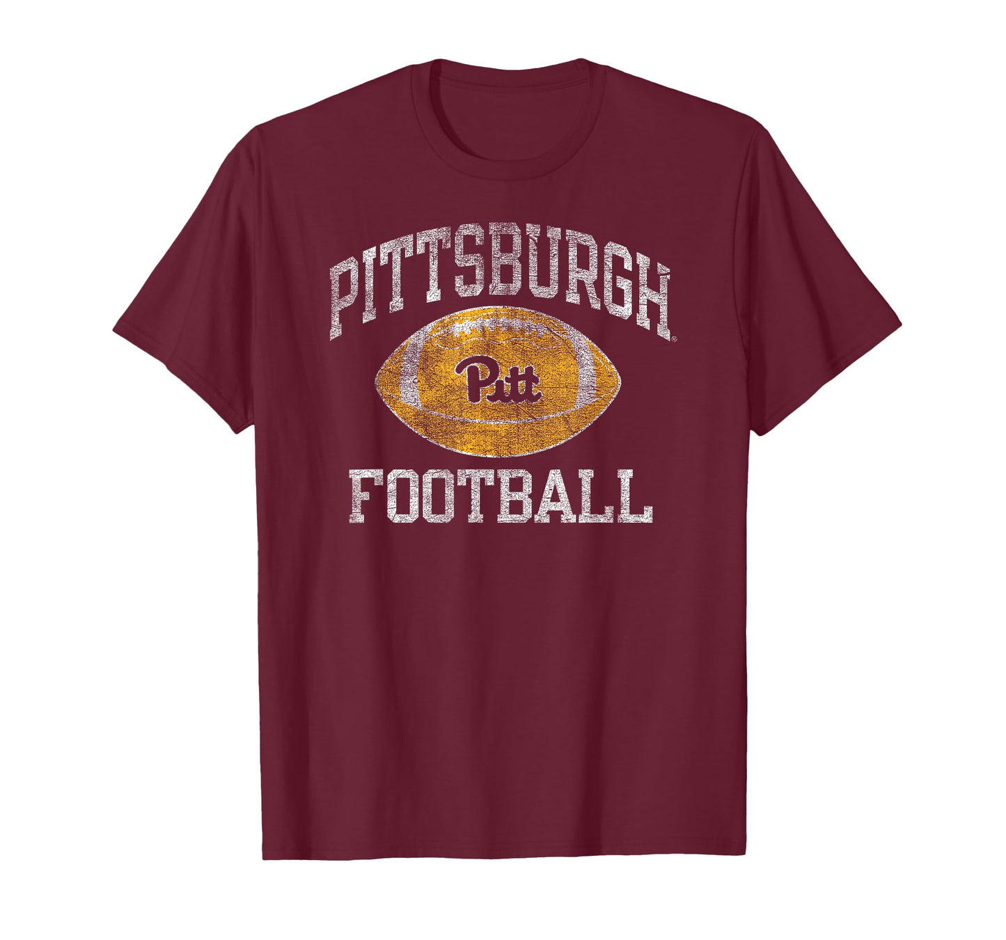Pittsburgh Panthers Football Intensity Vintage Royal T-Shirt
