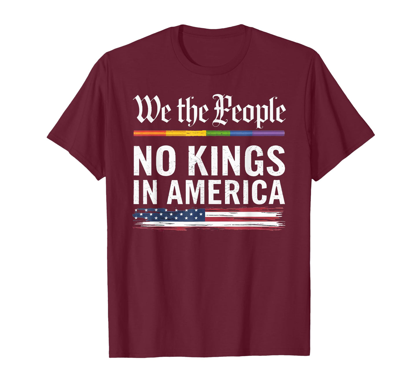 We The People No Kings In America T-Shirt