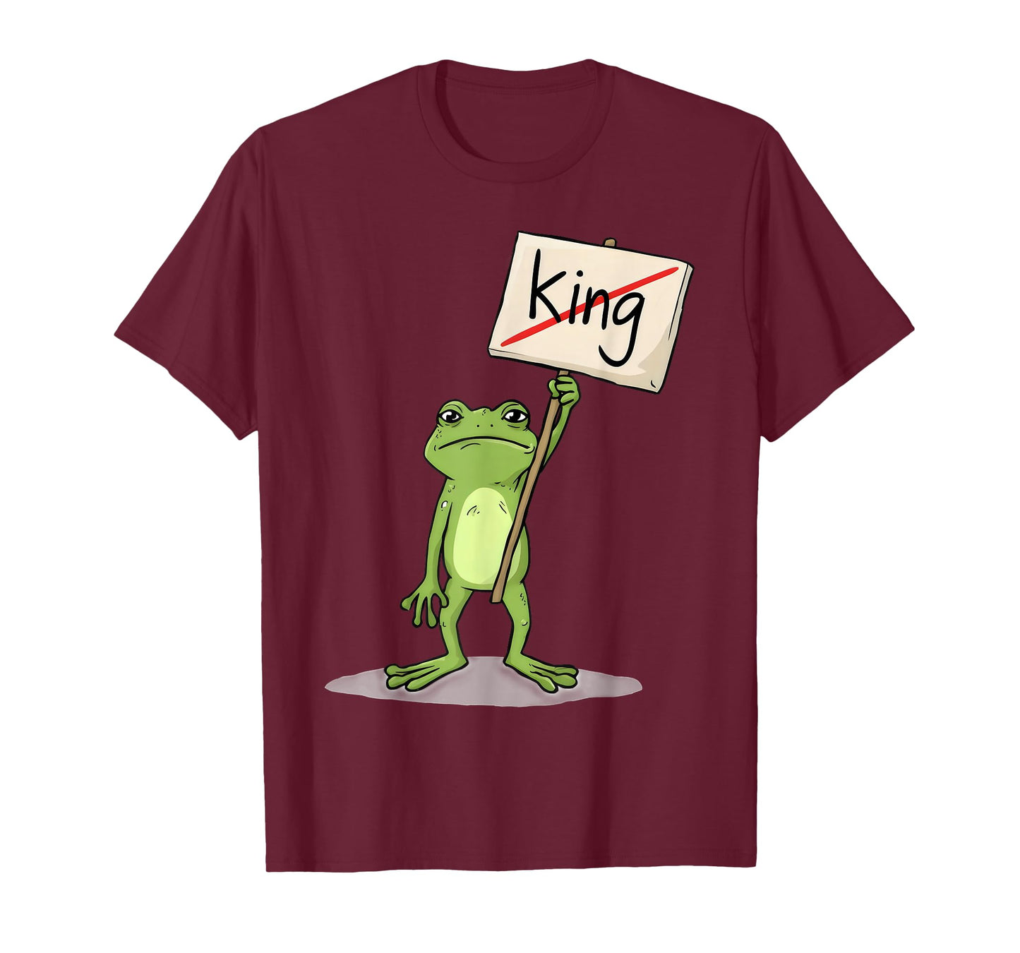 No King Frog Protest, Portland Frogs Activist T-Shirt