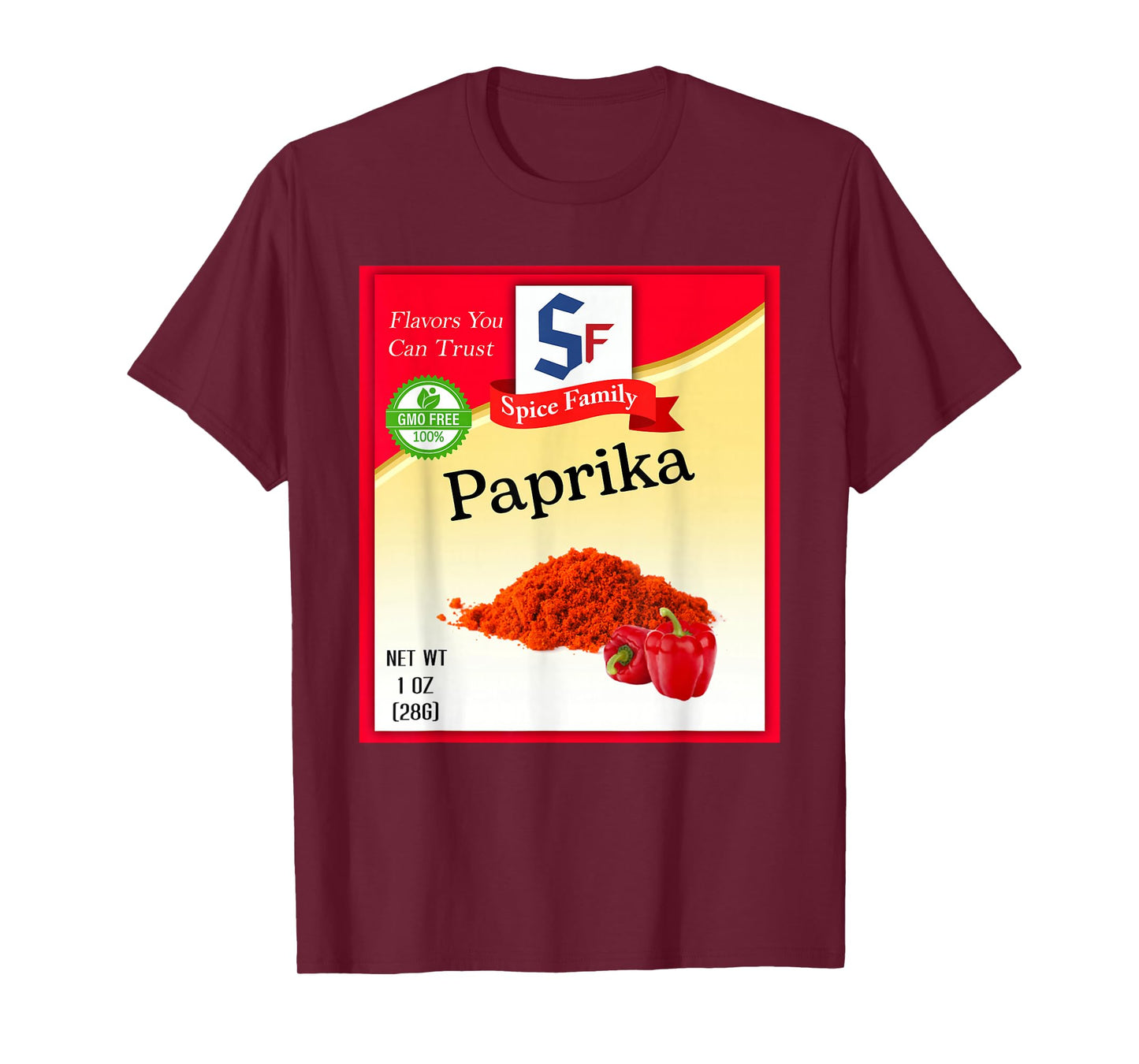 Paprika Spice Group Costume Family Matching Outfit T-Shirt
