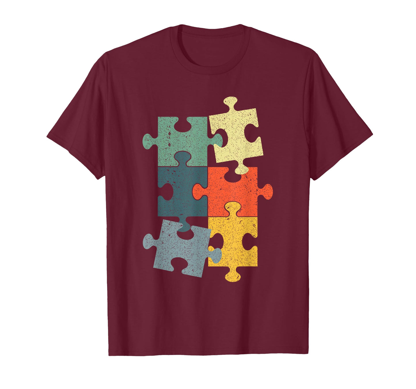 Cute Puzzle Piece Design For Men Women Puzzler Jigsaw Puzzle T-Shirt