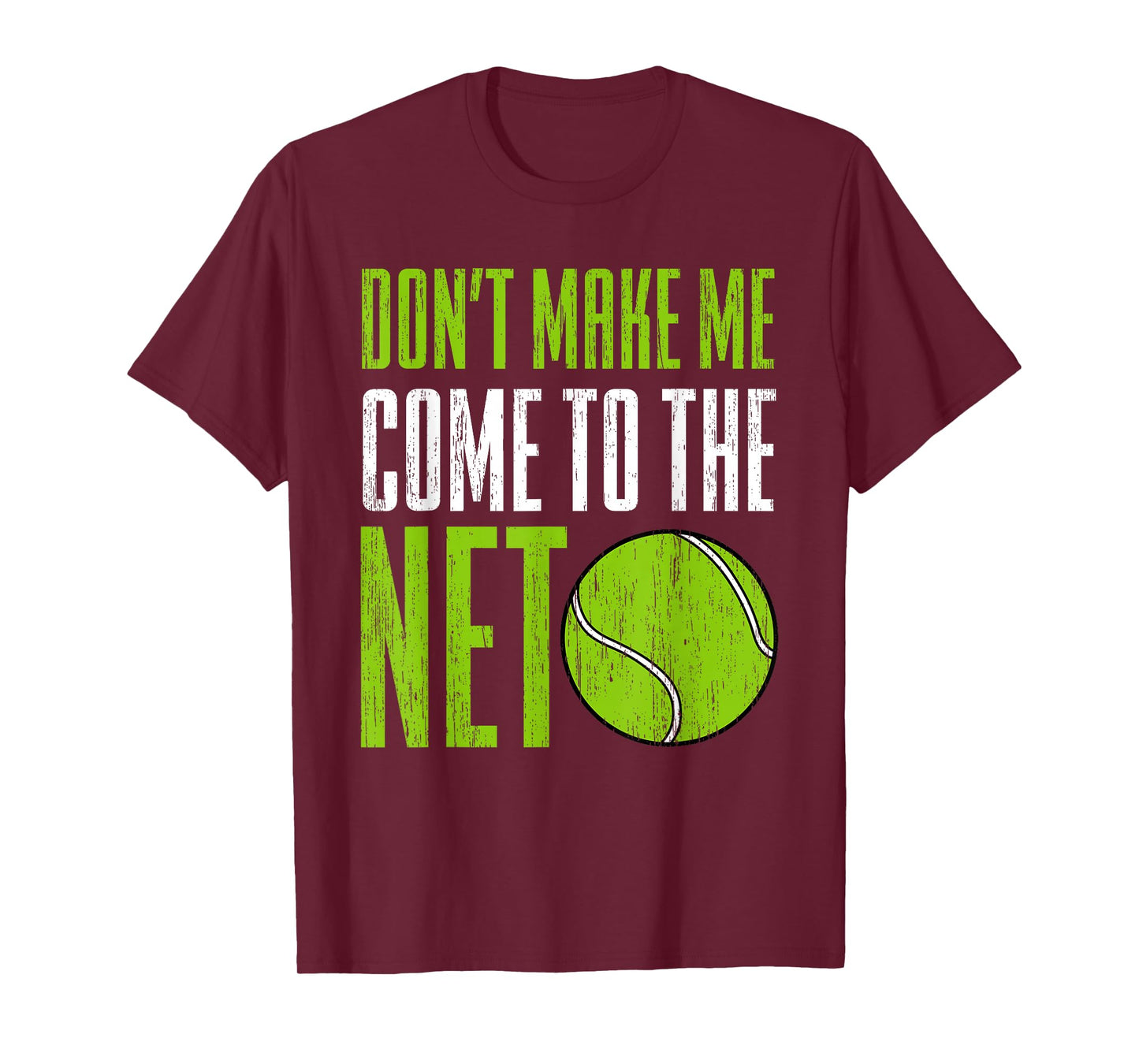 Funny Tennis Player Racket Ball Game Gag Gift Men Women Kids T-Shirt
