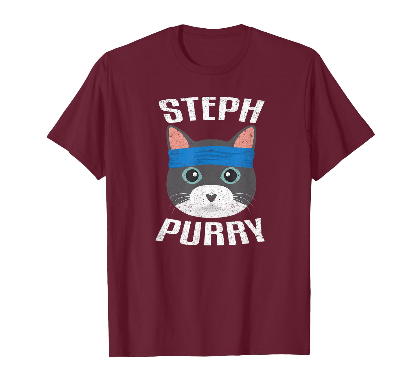 Steph Purry Cat - Funny Basketball Shirt T-Shirt