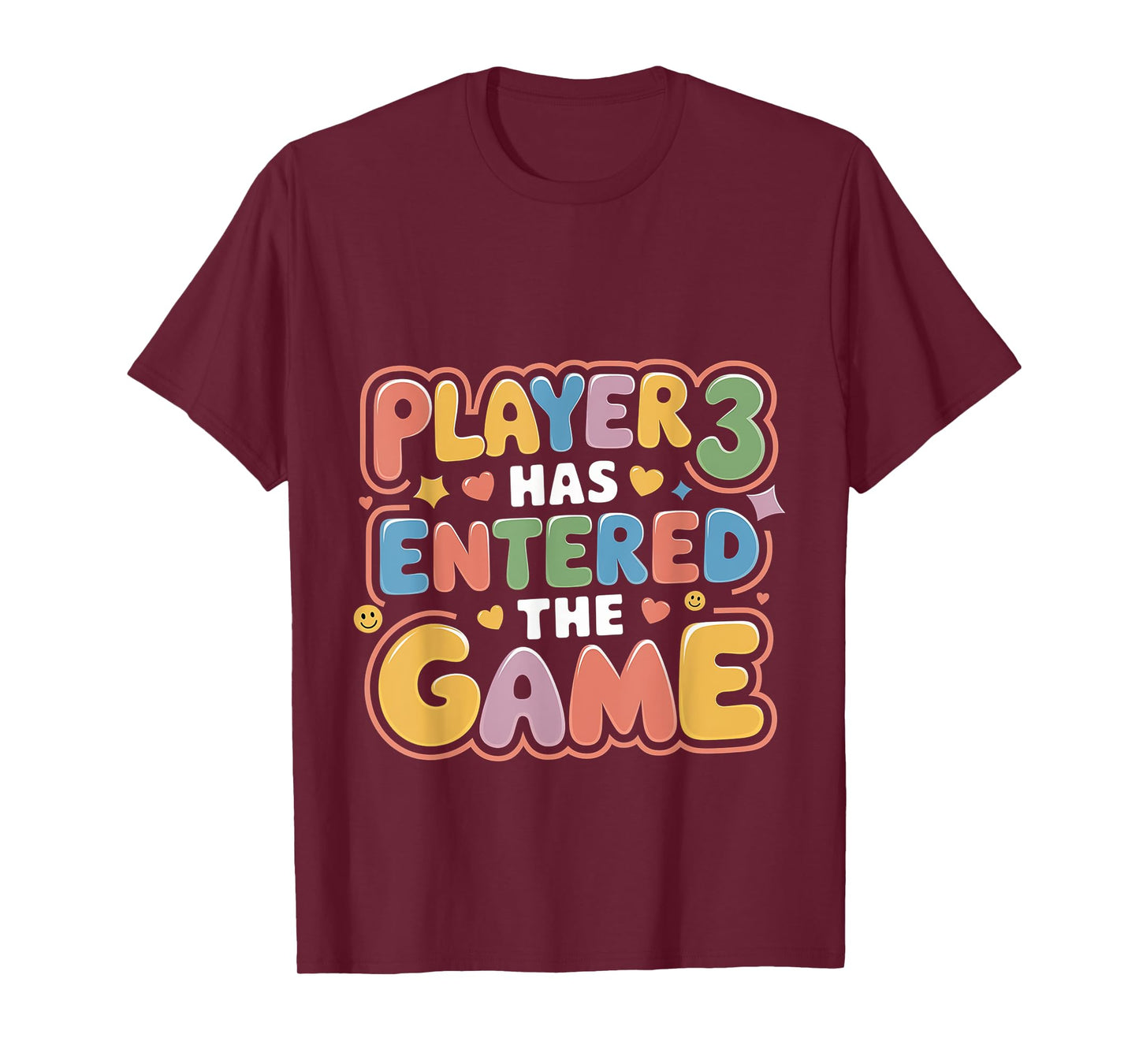 Player 3 Has Entered The Game Birth Kid Toddler ------ T-Shirt