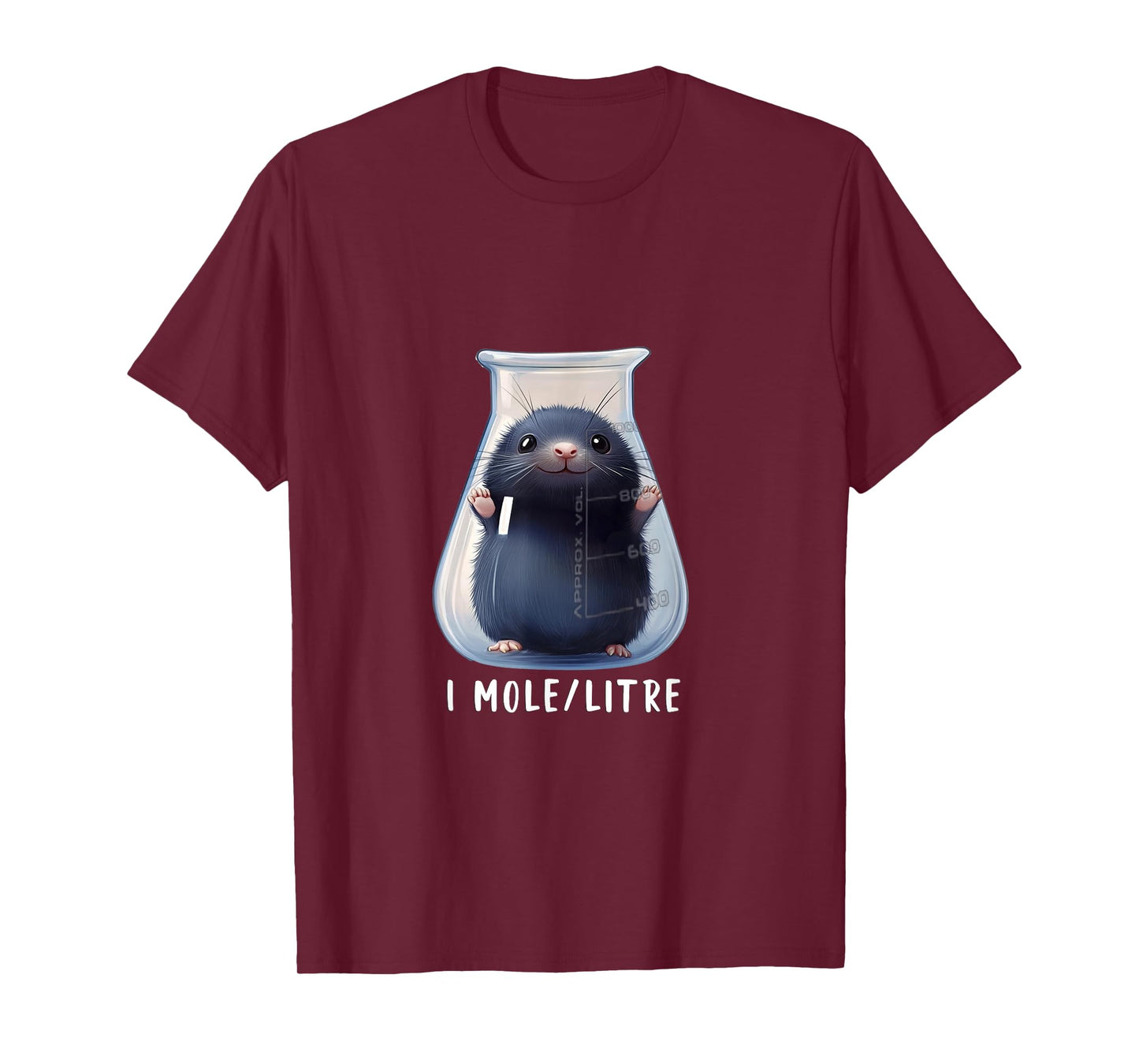 Funny Chemistry Science Student Mole T-Shirt