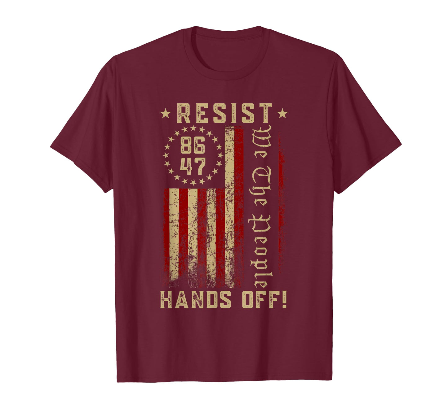 Resist Hands Off Social Security Medicare Medicaid Protest T-Shirt