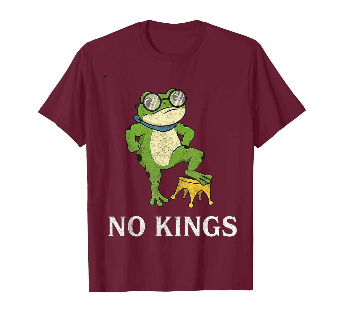 Freedom Portland Frog Resist No Kings T-Shirt