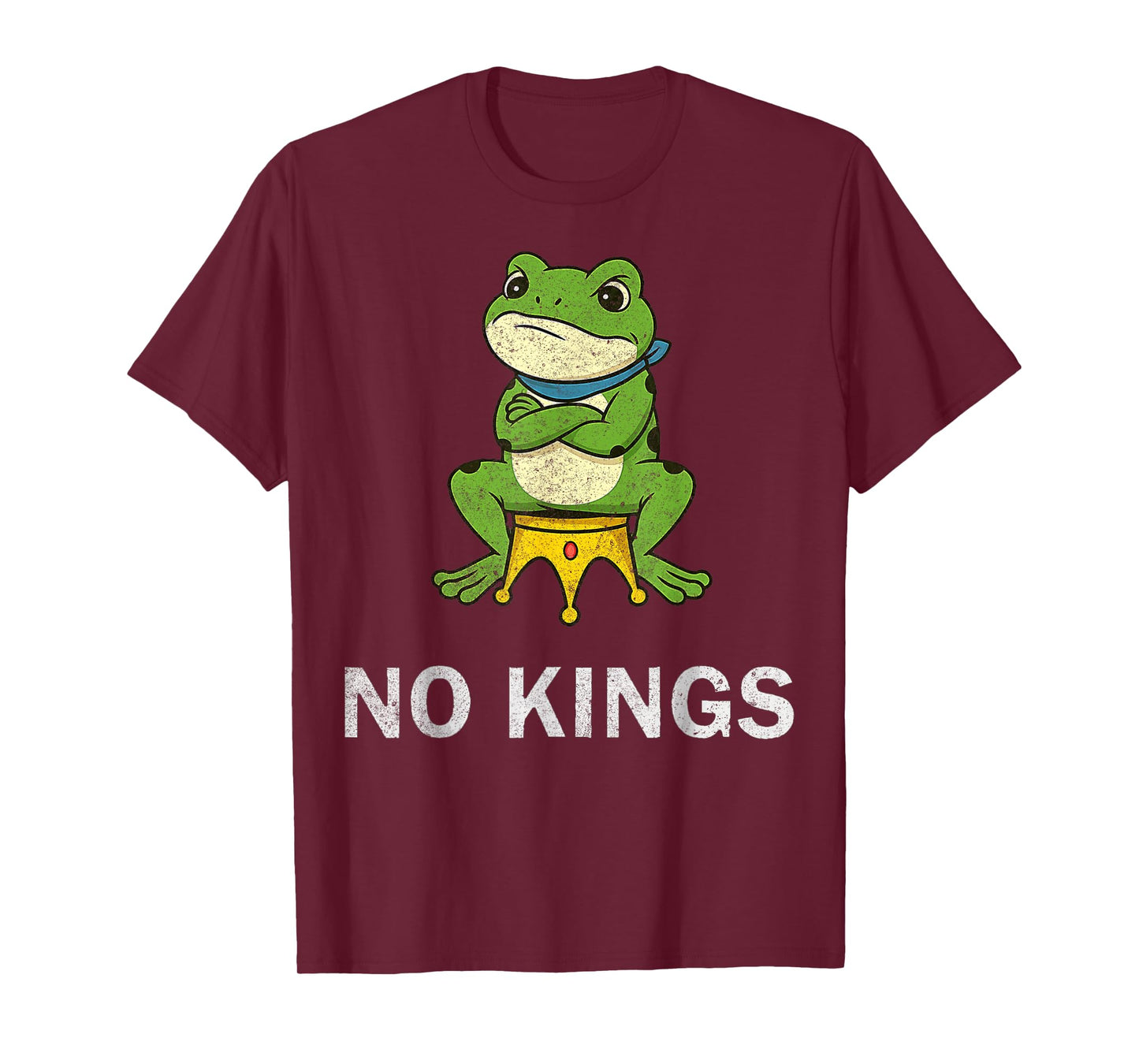Freedom Portland Frog Resist No Kings T-Shirt