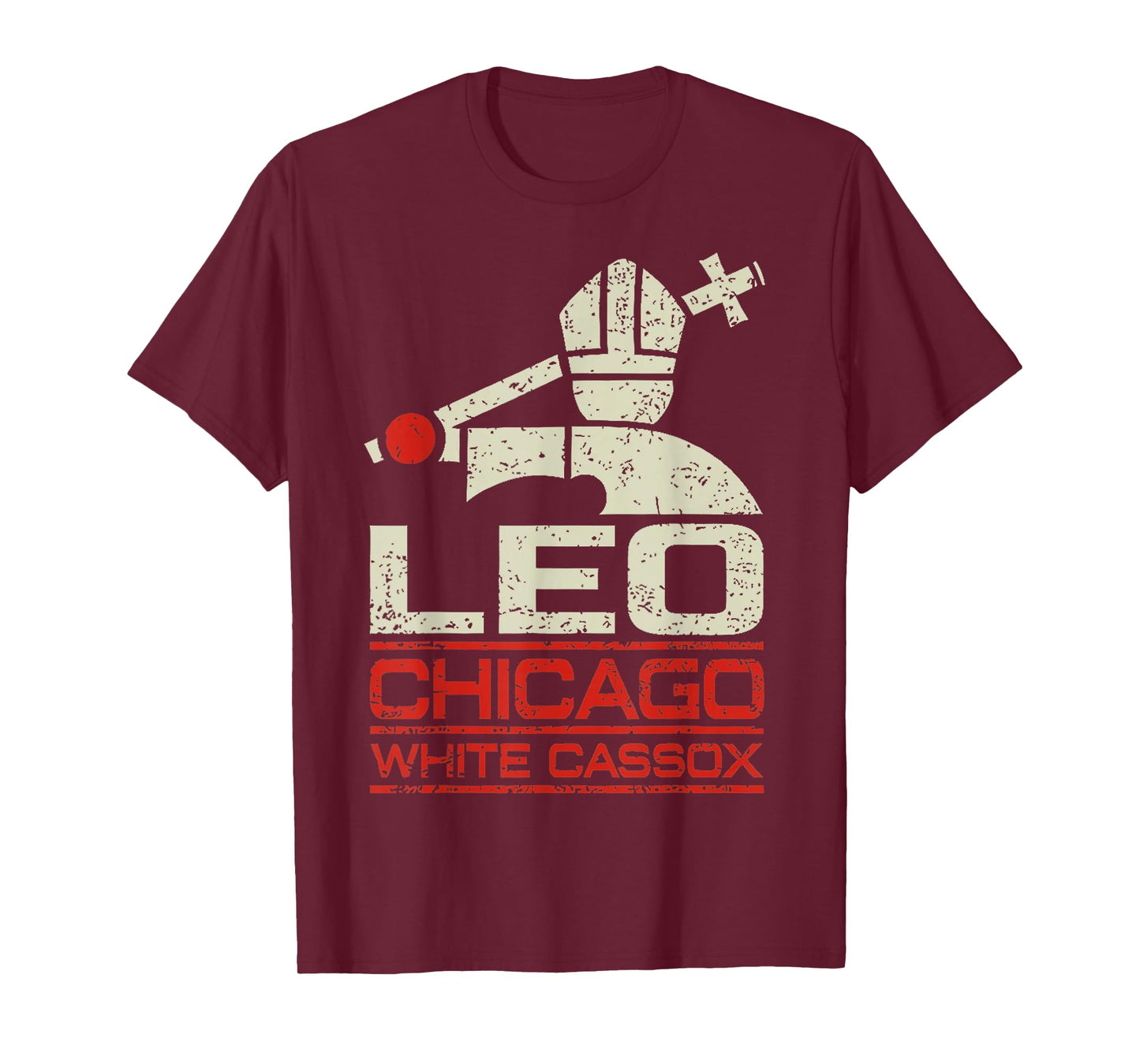 Chicago White Cassox Pope Leo T-Shirt
