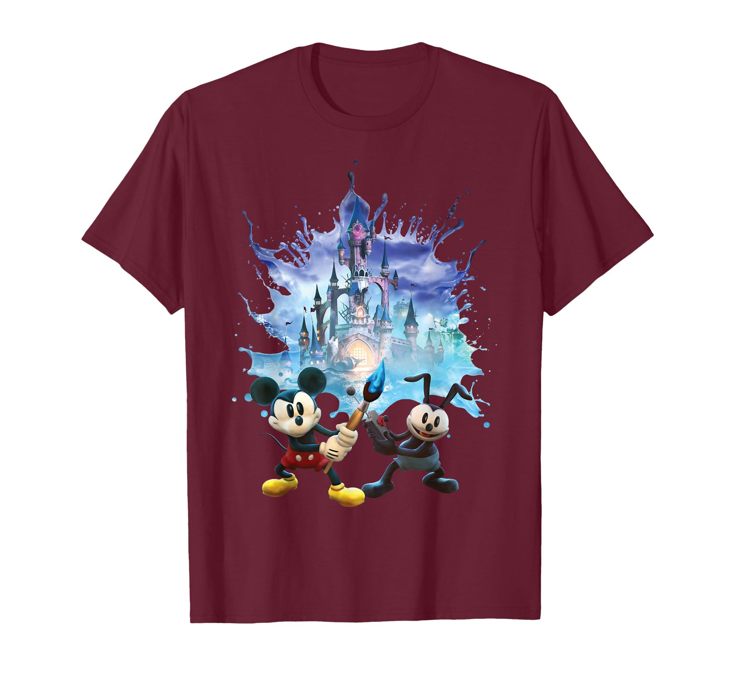 Disney Epic Mickey Portal Portrait T-Shirt