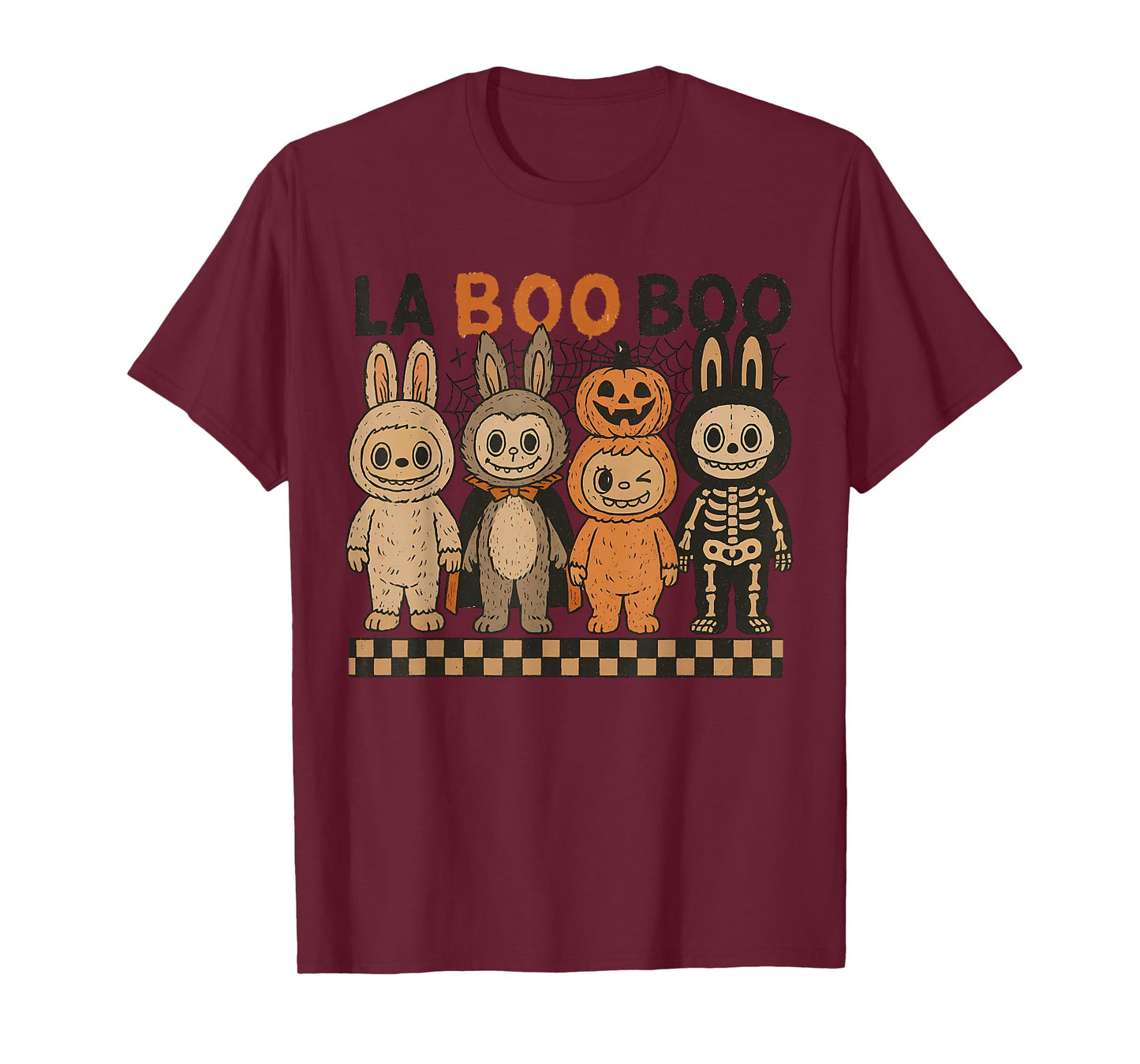 La Boo.Boo Spooky Doll Monster Characters Halloween Outfit T-Shirt