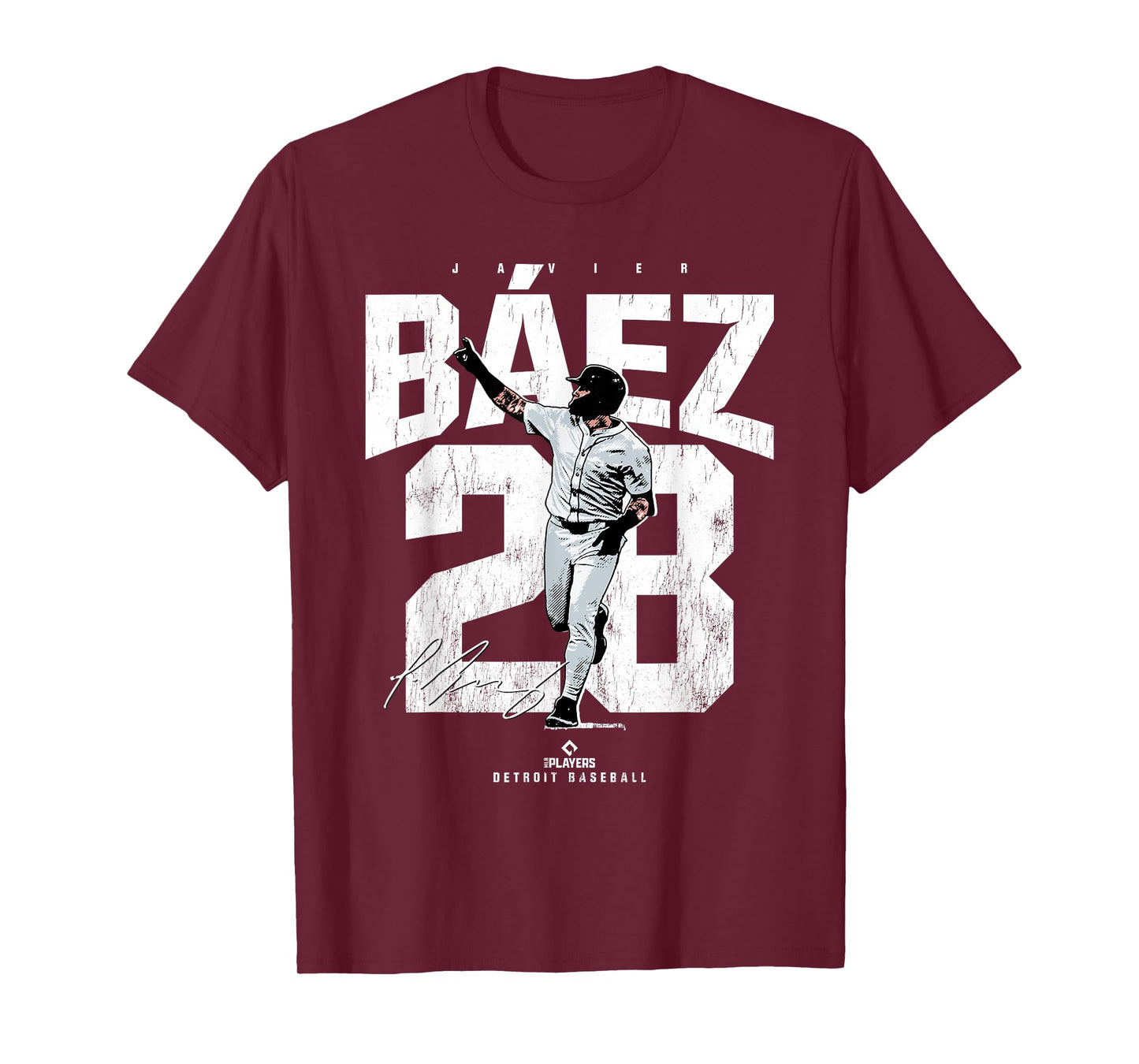 Javier Baez | Detroit Baseball Players | MLBJBA3921 T-Shirt