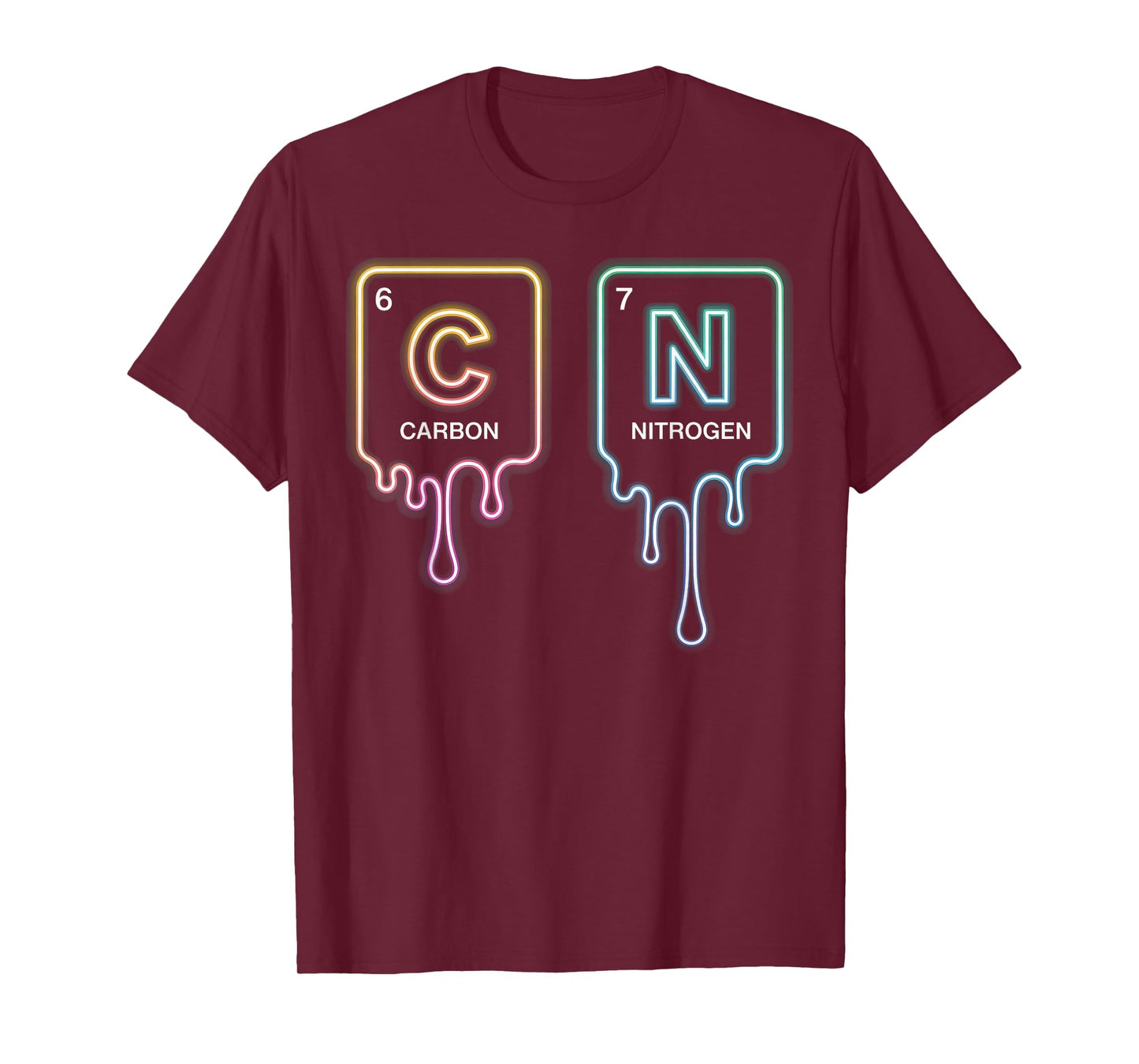 6 7 Funny Science Chemistry Teacher Periodic Table Meme T-Shirt