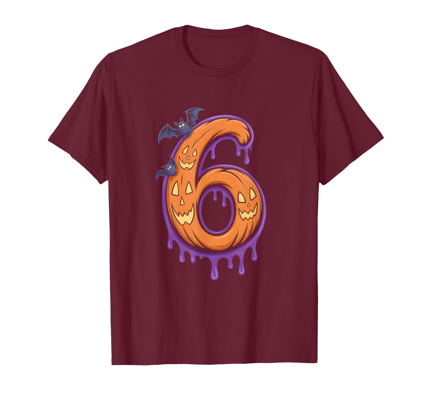 Fun Six Seven 6 7 Meme Design Couples Halloween T-Shirt