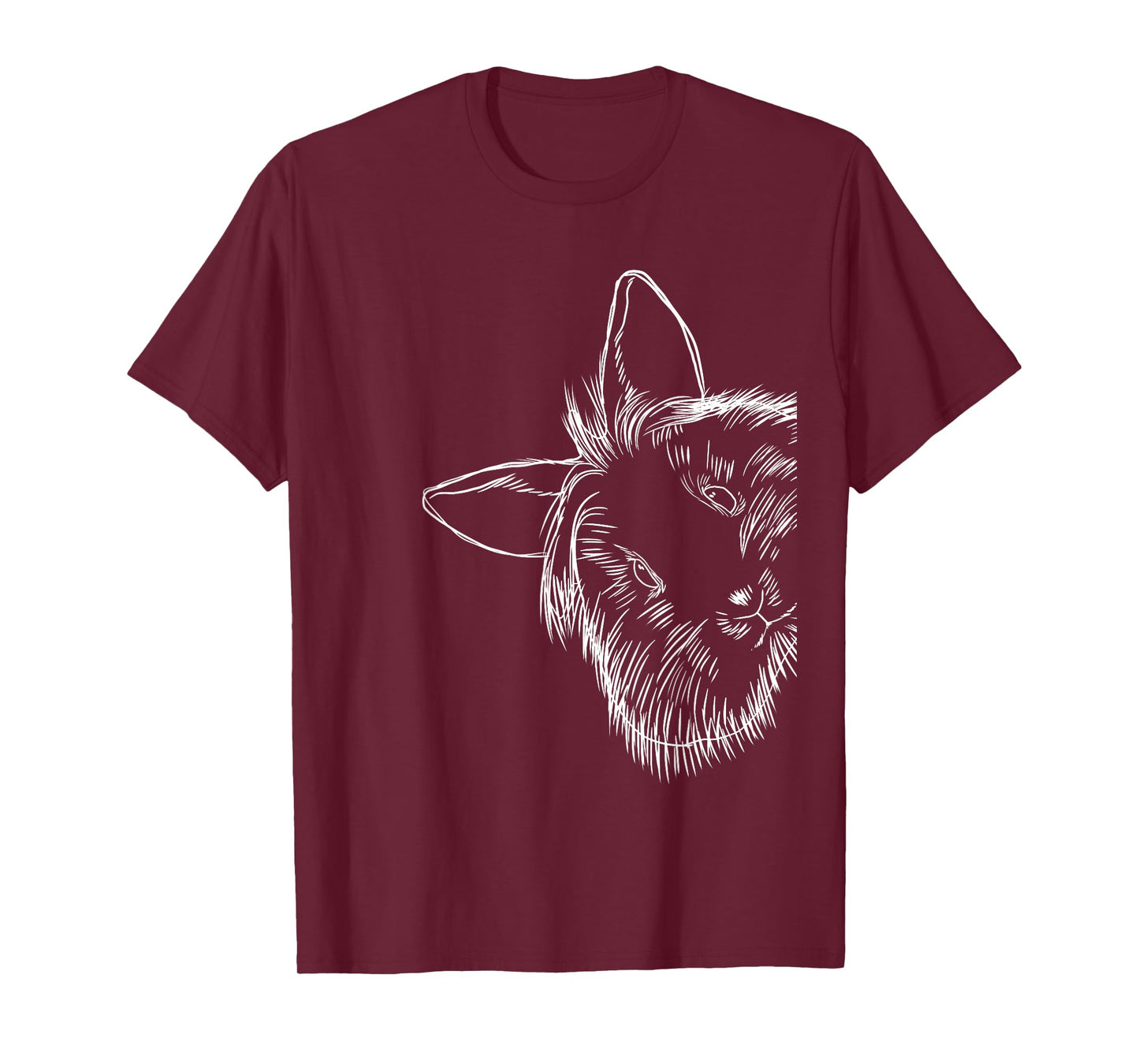 Funny Lionhead Rabbit T-Shirt