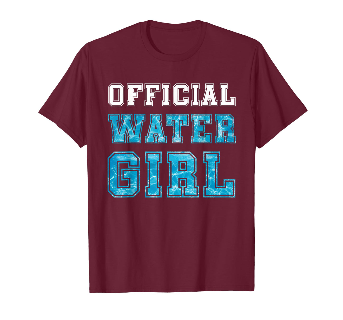 Official Water Girl Team Watergirl Hydration Manager T-Shirt