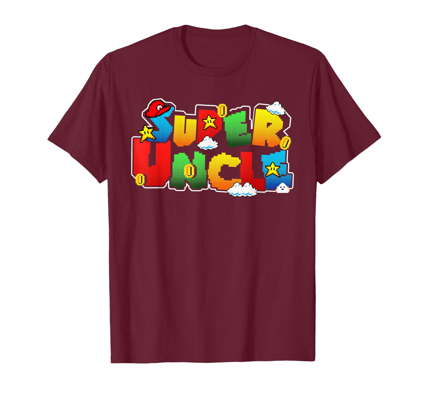 Gamer Super Uncle Funny Father Day Gifts For Uncle T-Shirt