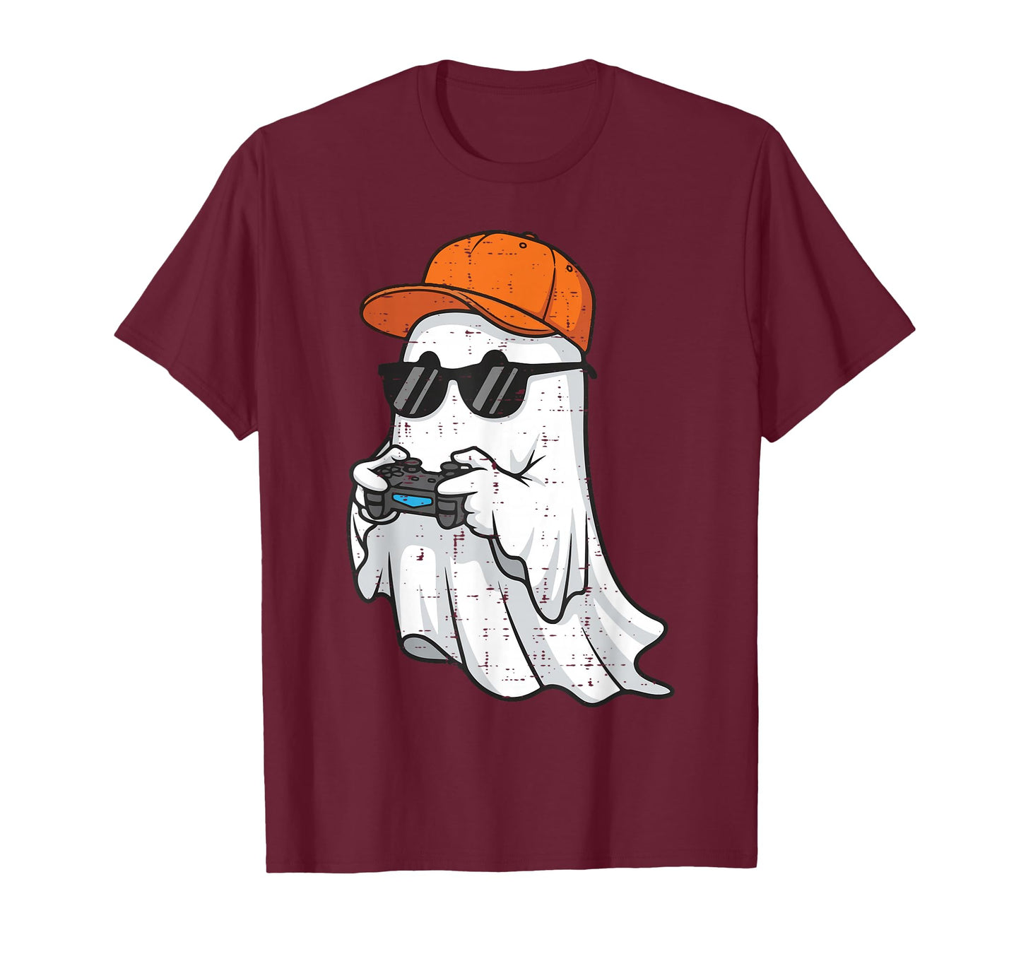 Halloween Gaming Ghost Gamer Costume Men Boys Kids Youth T-Shirt