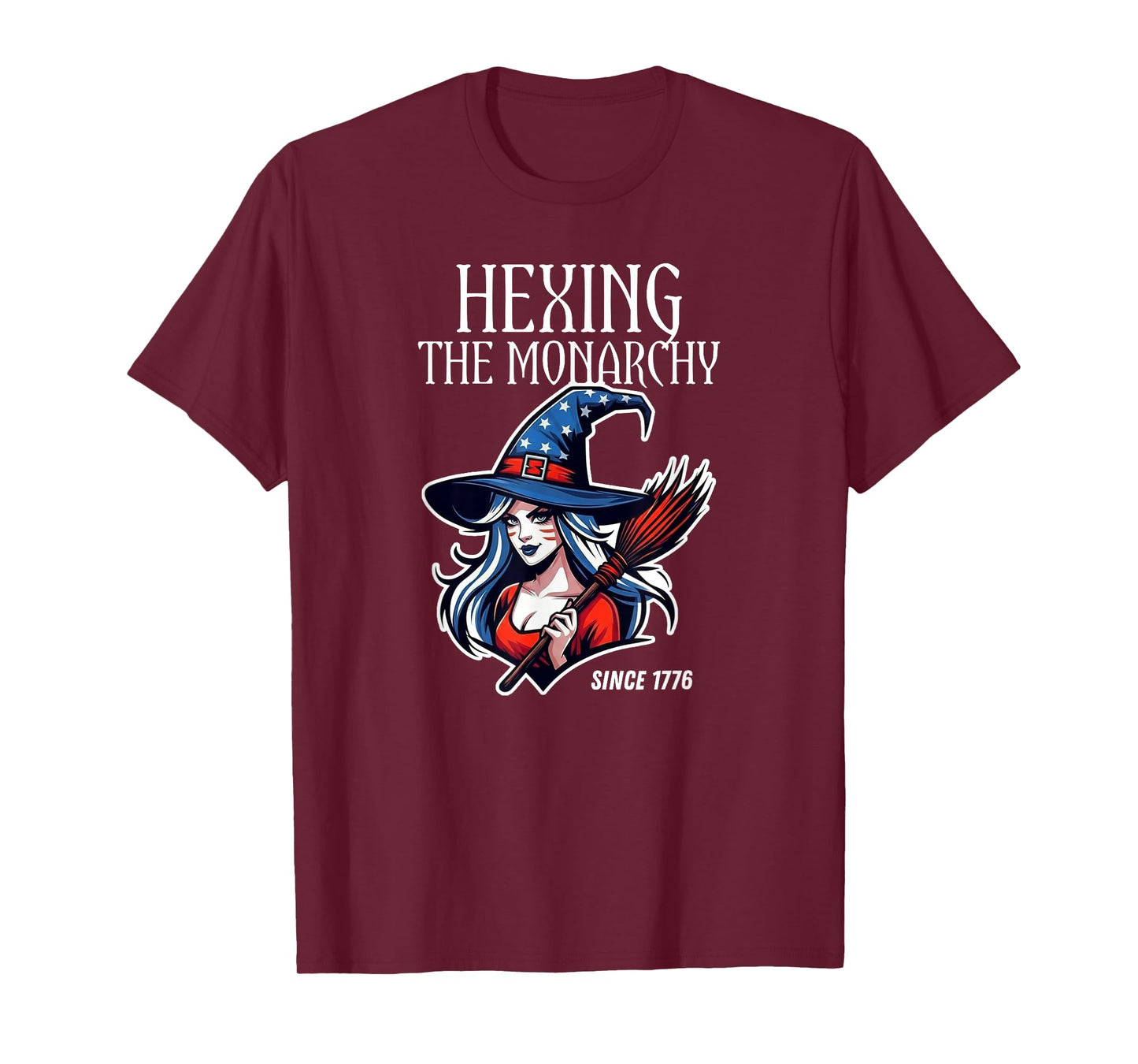 No Kings Witch October Hexing The Monarchy T-Shirt