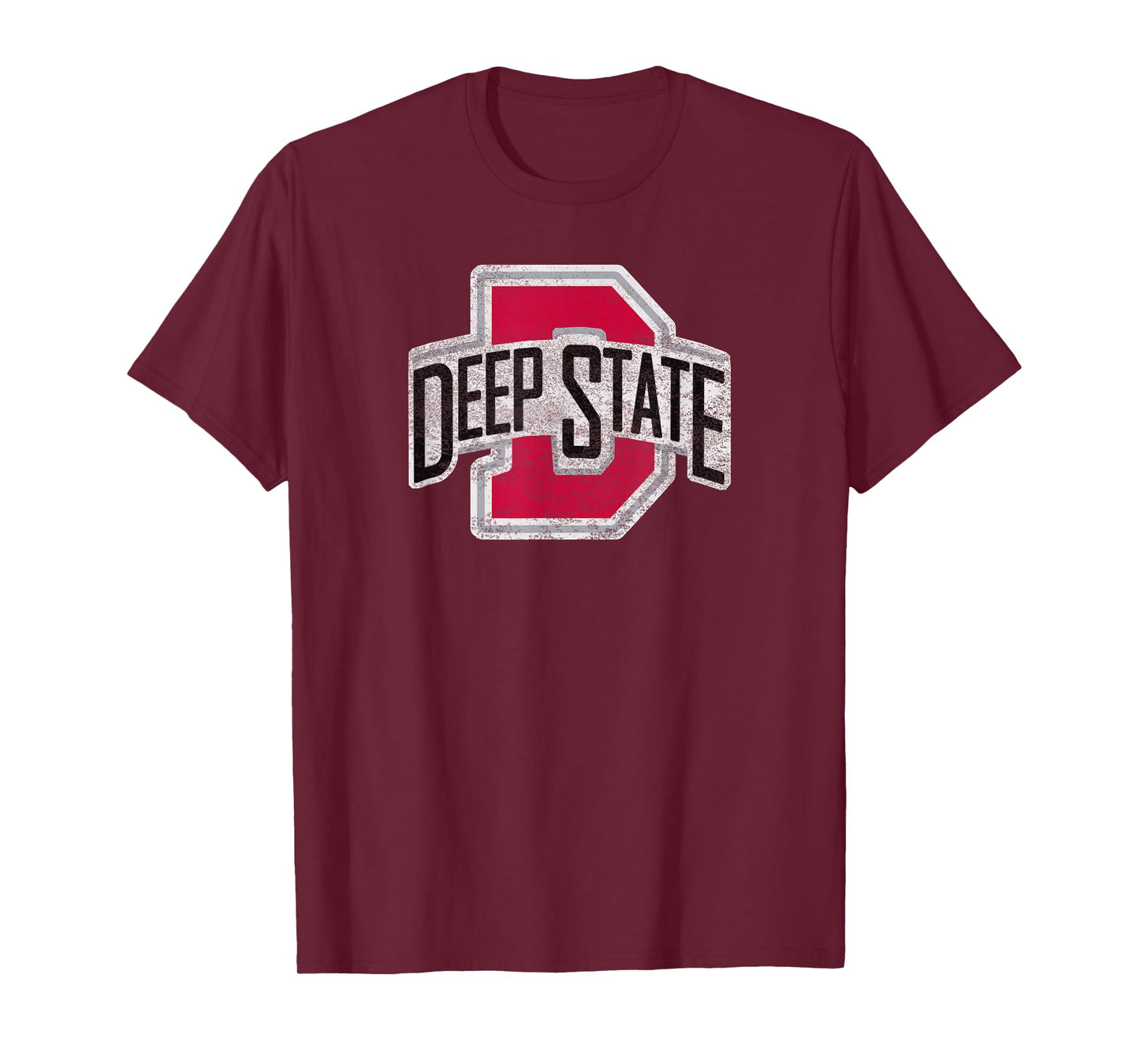 THE Deep State University funny college Tshirt for men women T-Shirt