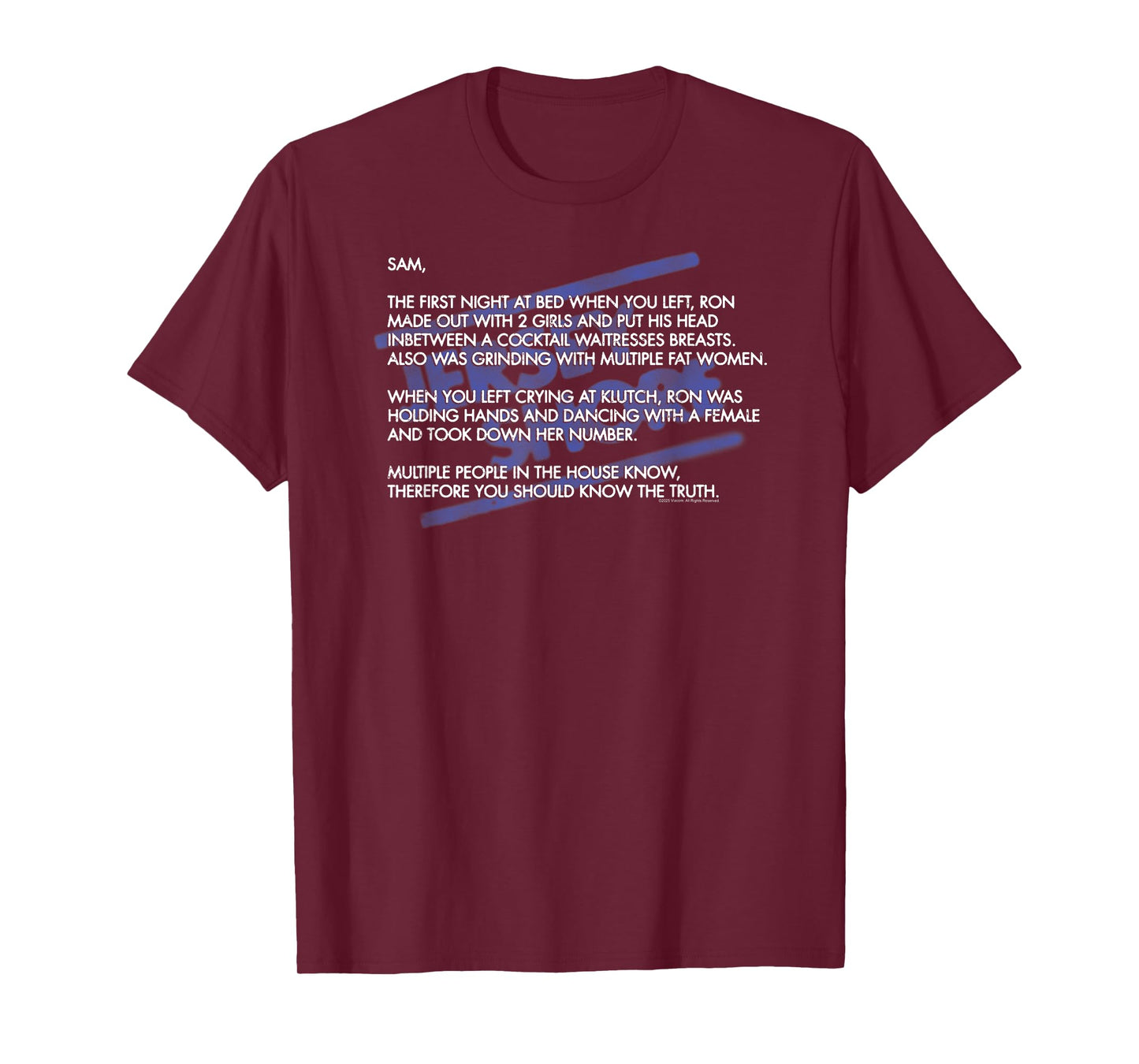 Jersey Shore The Note with Logo Reality TV Show T-Shirt