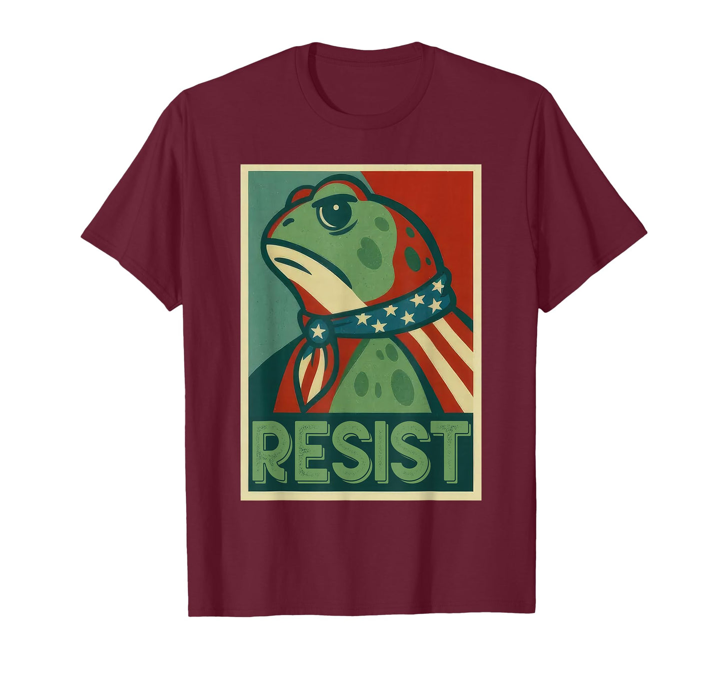 Resist Frog Portland Frog Protest for Men Women T-Shirt