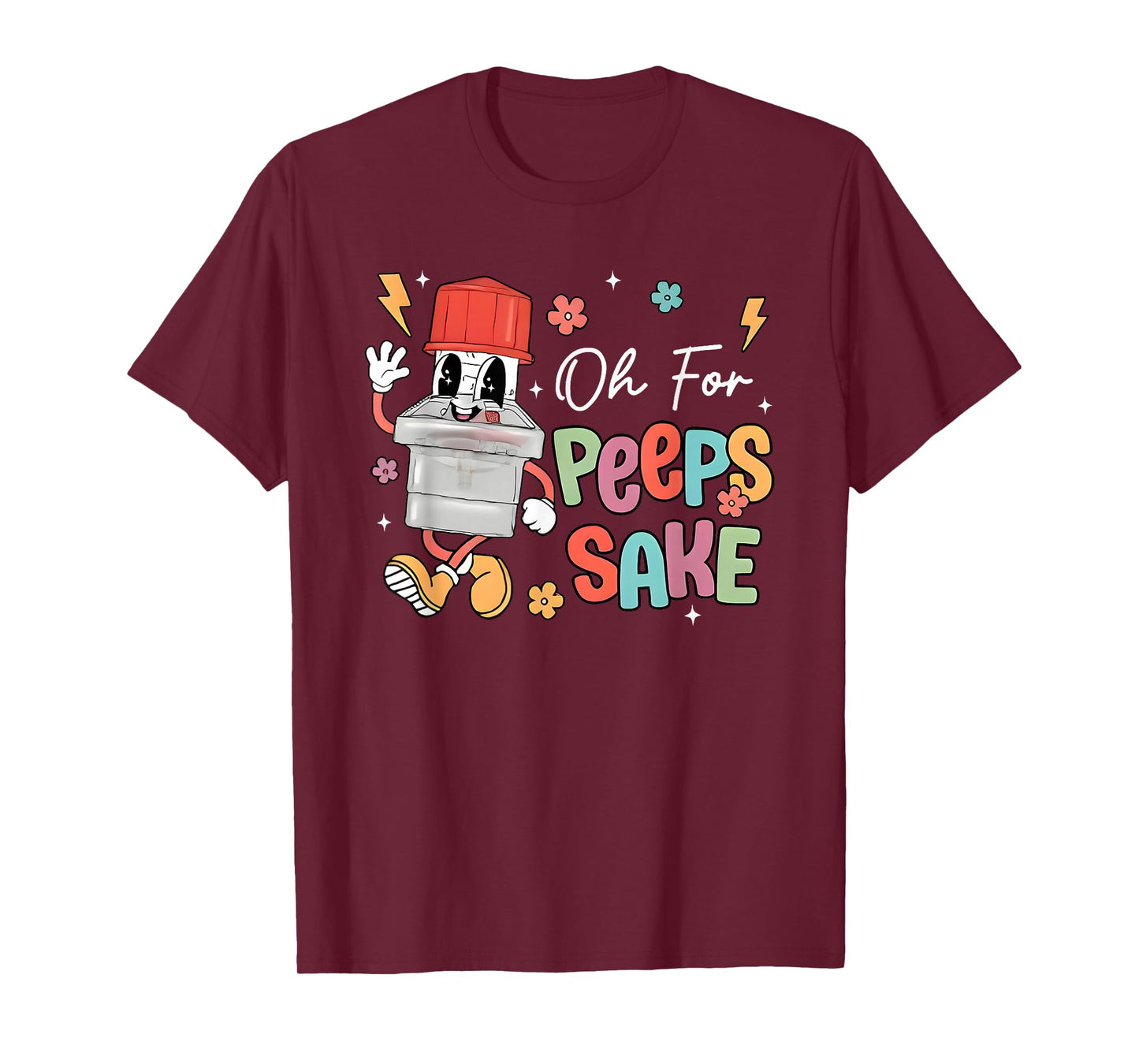 Respiratory Therapist Oh For Peeps Sake Pulmonologist T-Shirt