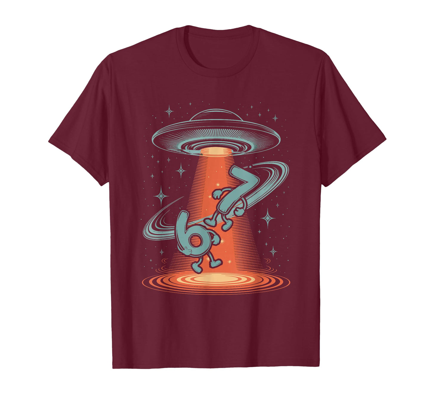 UFO 67 Alien Alpha Slang Gen 67th Number 67 T-Shirt