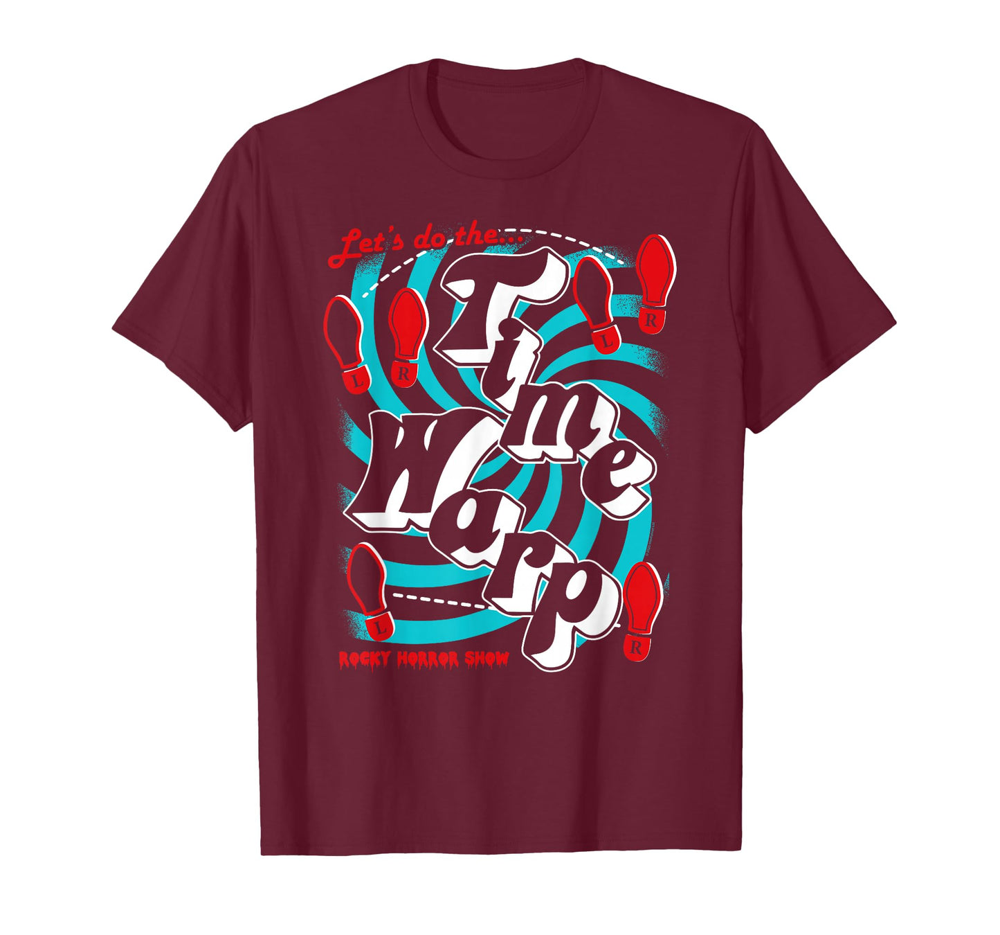 The Rocky Horror Show Let's Do The Time Warp Musical T-Shirt