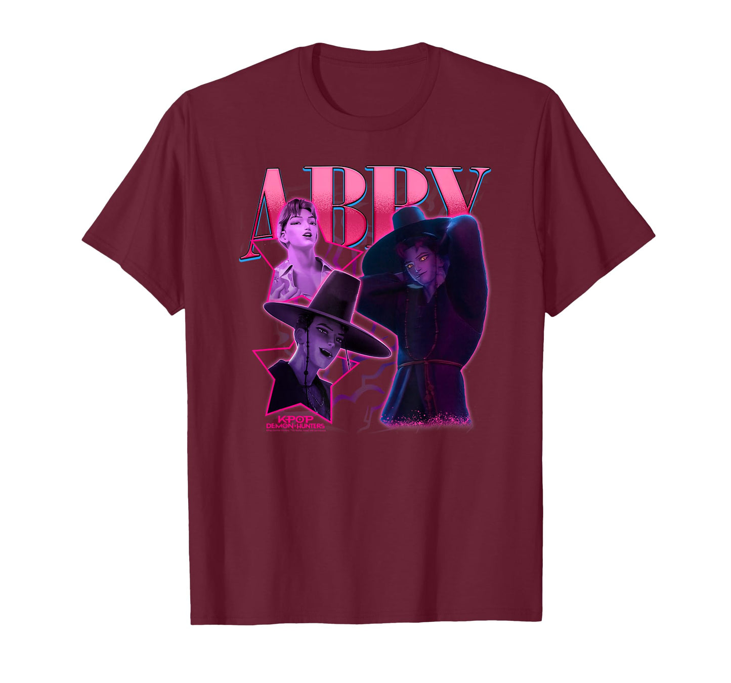 Kpop Demon Hunters Halloween Abby Showcase Y2K Style Poster T-Shirt