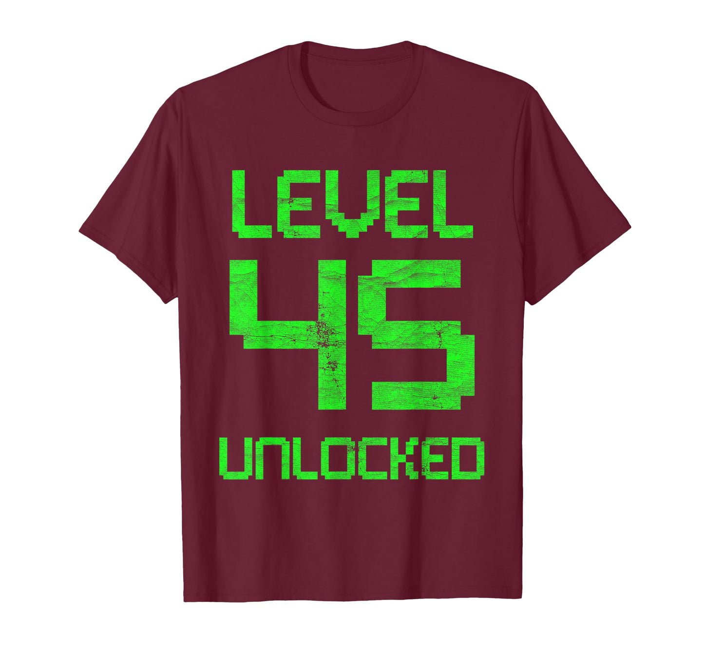 Gaming 45th Birthday Retro 45 Year Old Womens & Mens Gamer T-Shirt