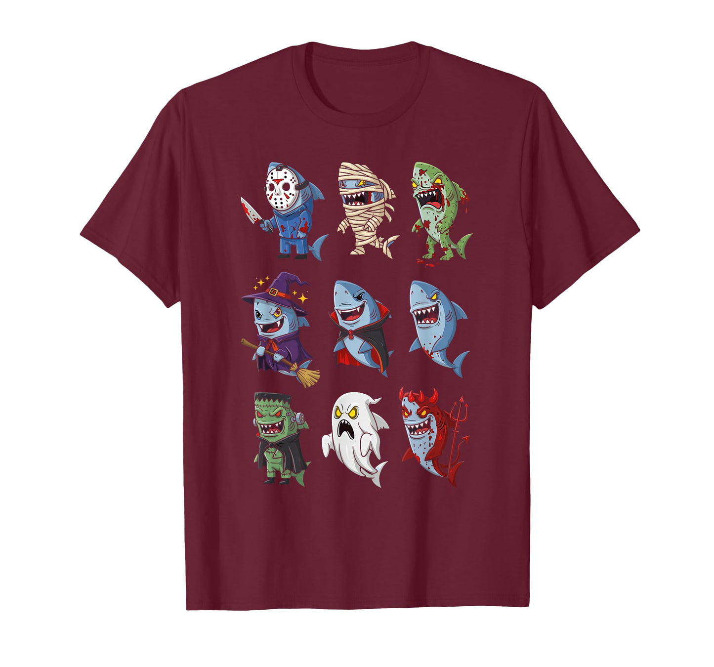 Halloween Funny Shark T-Shirt