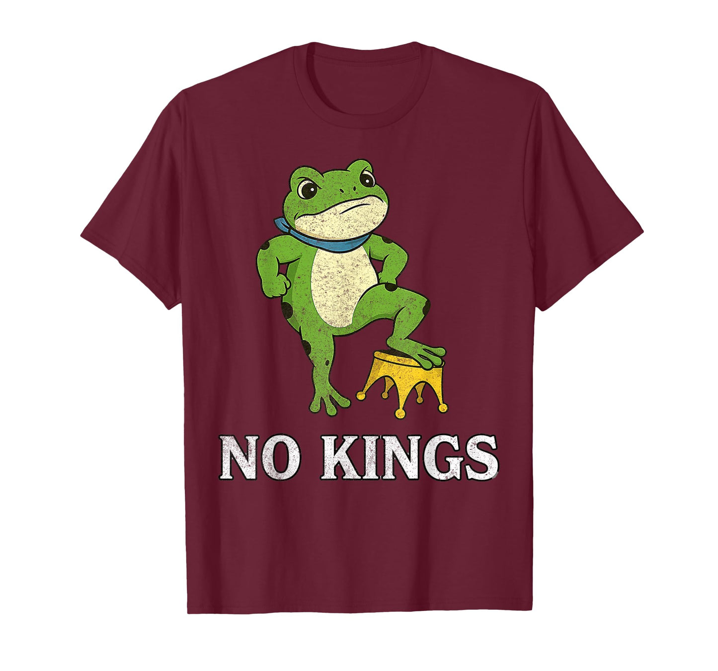 Freedom Portland Frog Resist No Kings T-Shirt