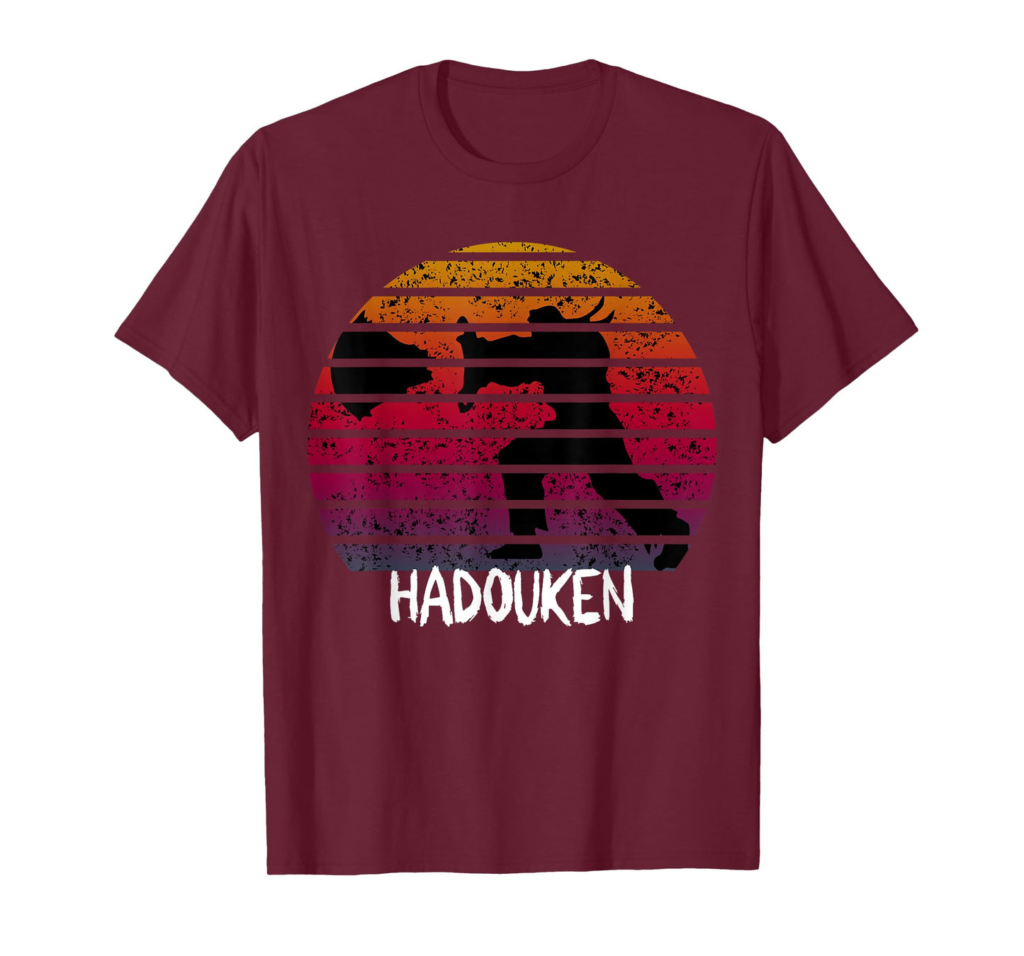 Retro Vintage Hadouken Fighter T-Shirt